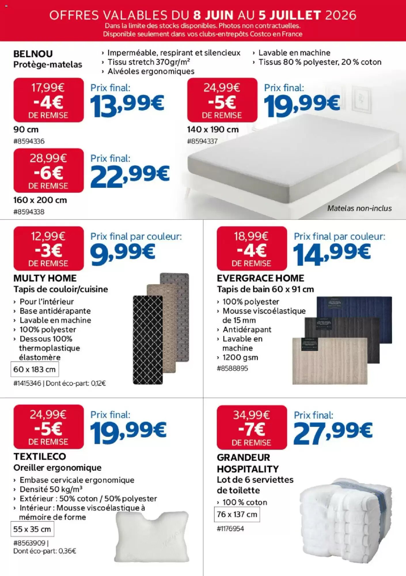 Prospectus promotionnel Costco valable à partir du 08/06/2026 - Page 5.