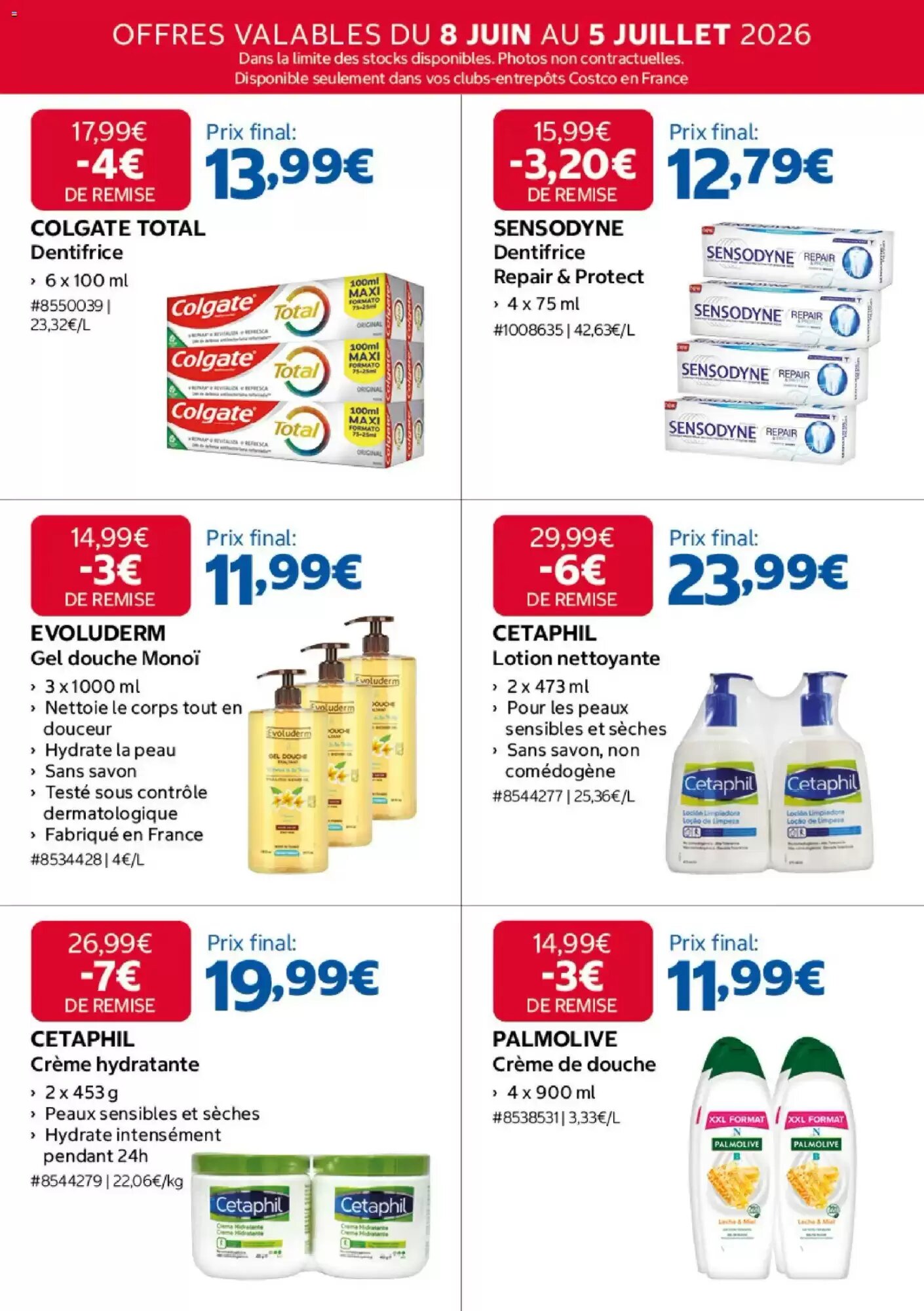 Prospectus promotionnel Costco valable à partir du 08/06/2026 - Page 7.
