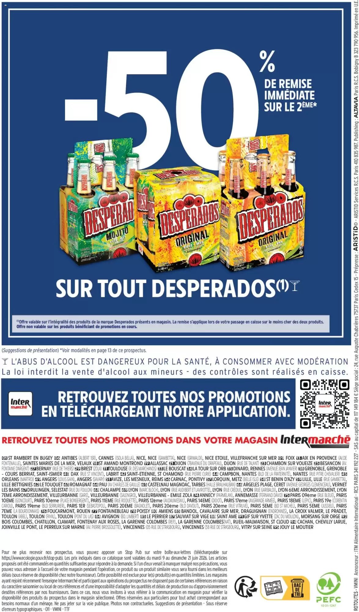 Prospectus promotionnel Intermarché valable à partir du 09/06/2026 - Page 16.