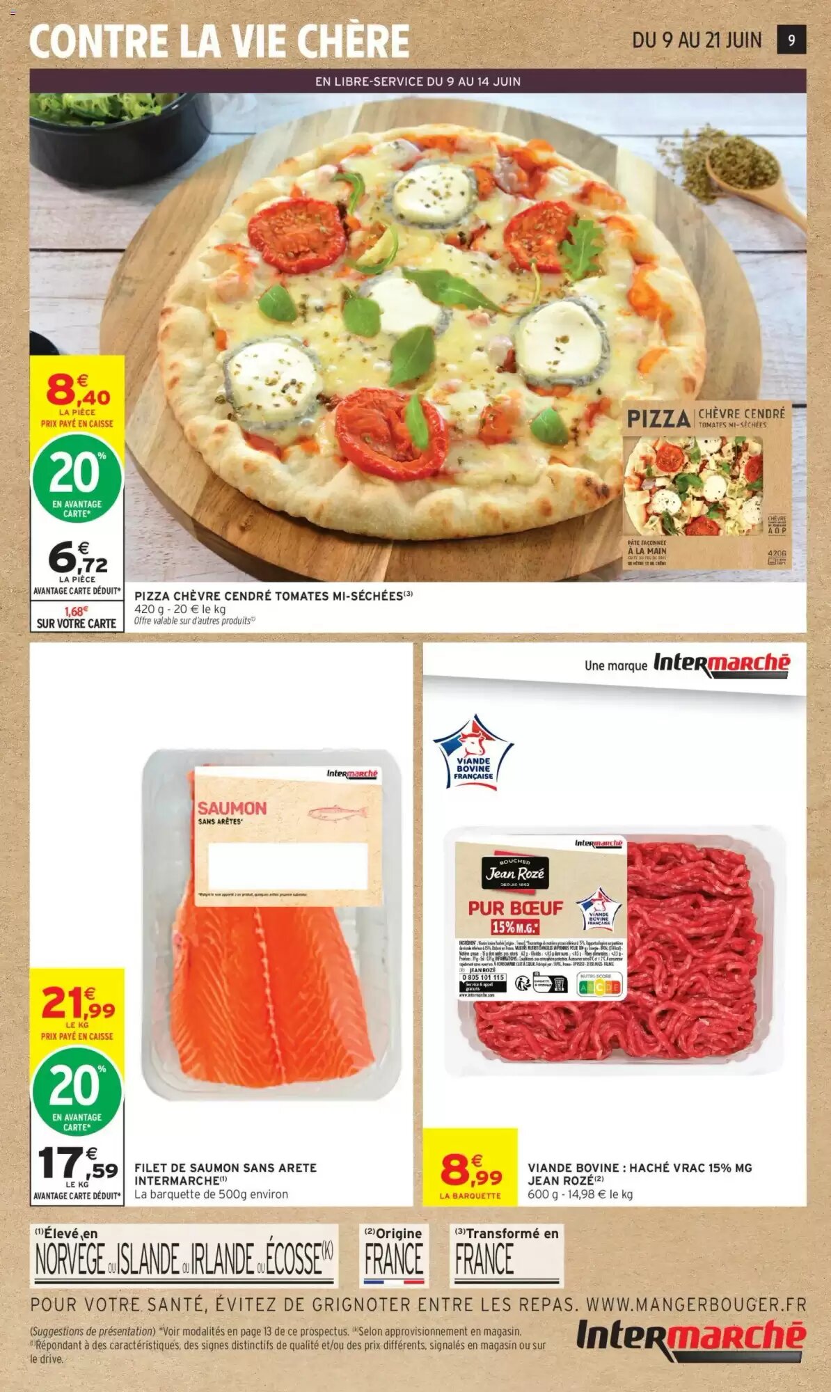 Prospectus promotionnel Intermarché valable à partir du 09/06/2026 - Page 9.