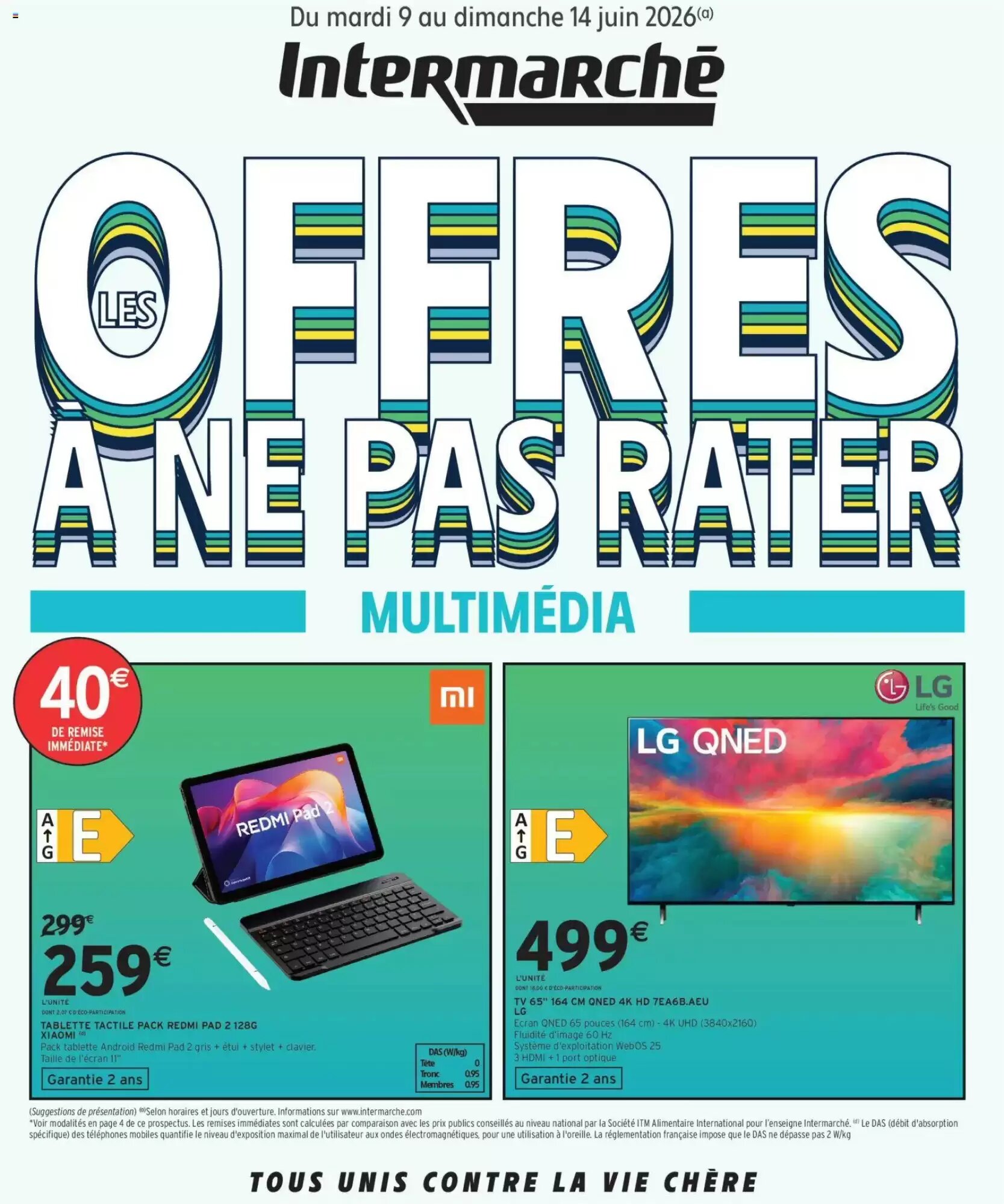 Prospectus promotionnel Intermarché valable à partir du 09/06/2026 - Page 1.