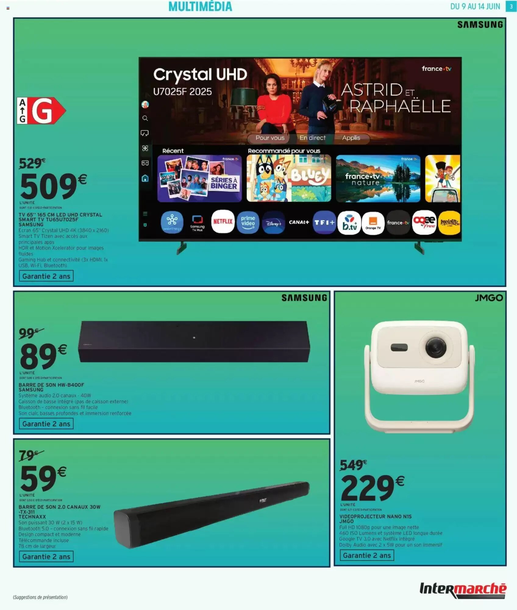 Prospectus promotionnel Intermarché valable à partir du 09/06/2026 - Page 3.