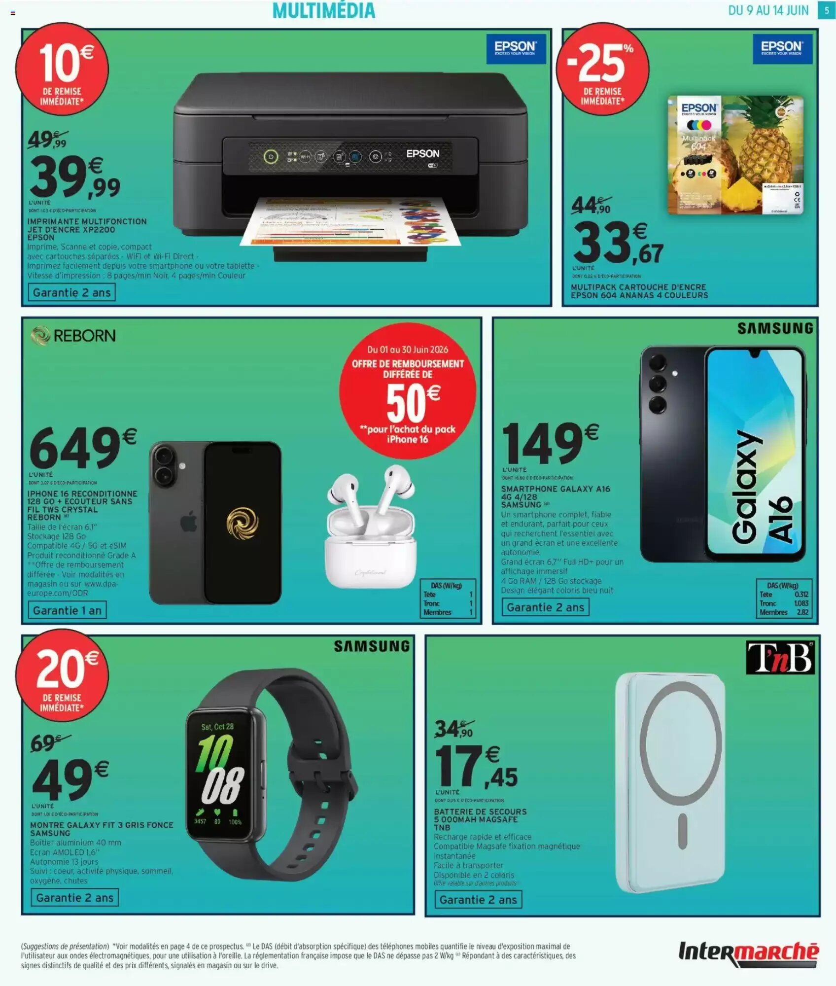 Prospectus promotionnel Intermarché valable à partir du 09/06/2026 - Page 5.