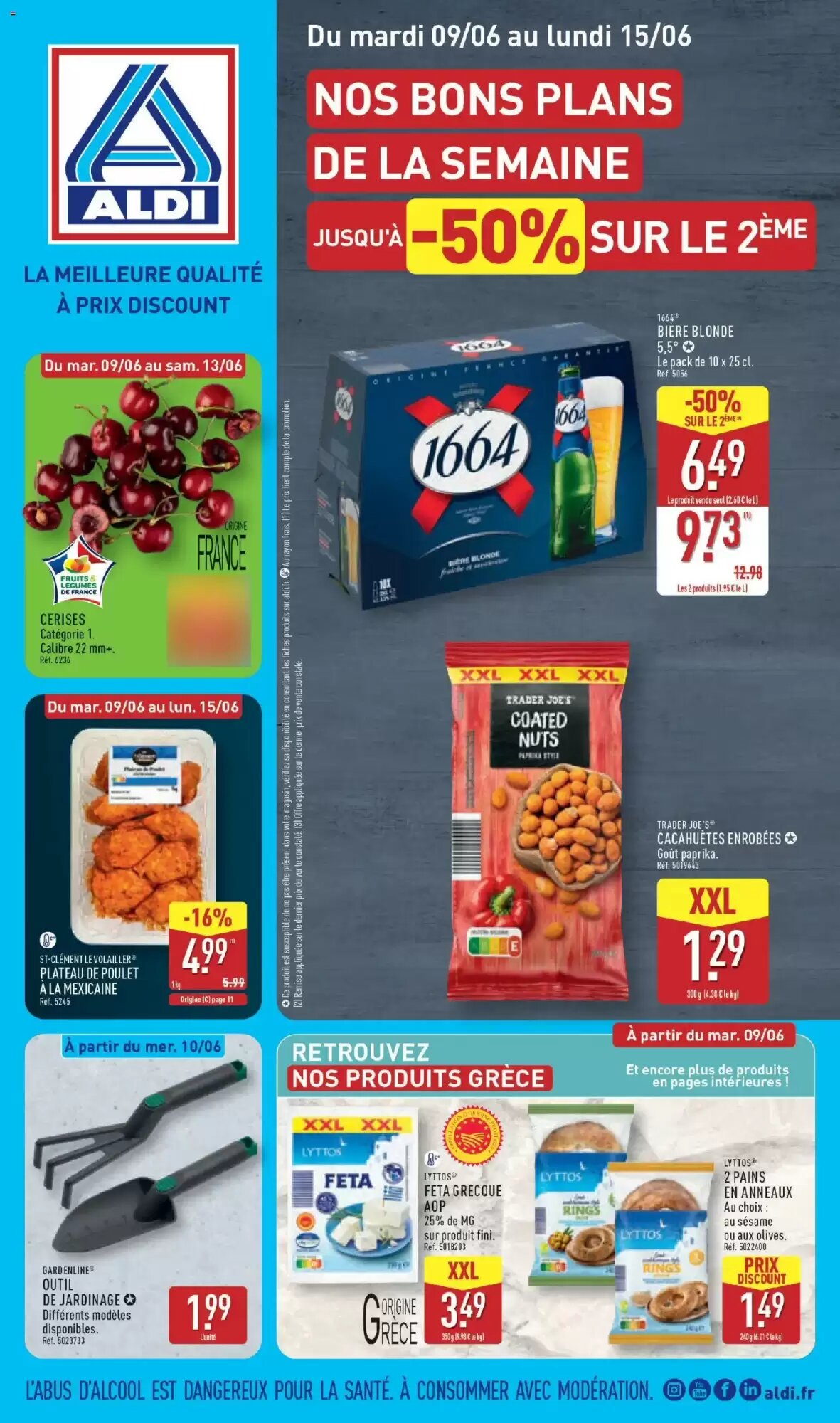 Prospectus promotionnel ALDI valable à partir du 09/06/2026 - Page 1.
