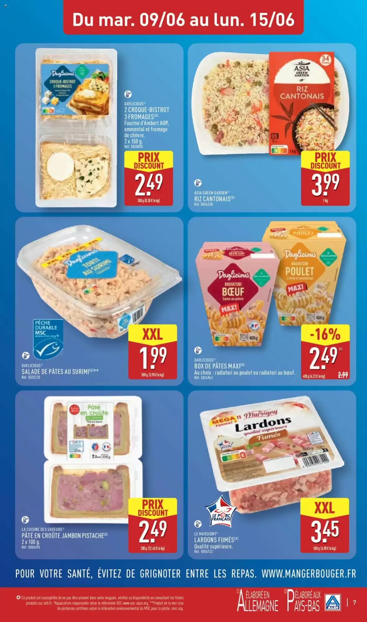 Prospectus promotionnel ALDI valable à partir du 09/06/2026 - Page 11.