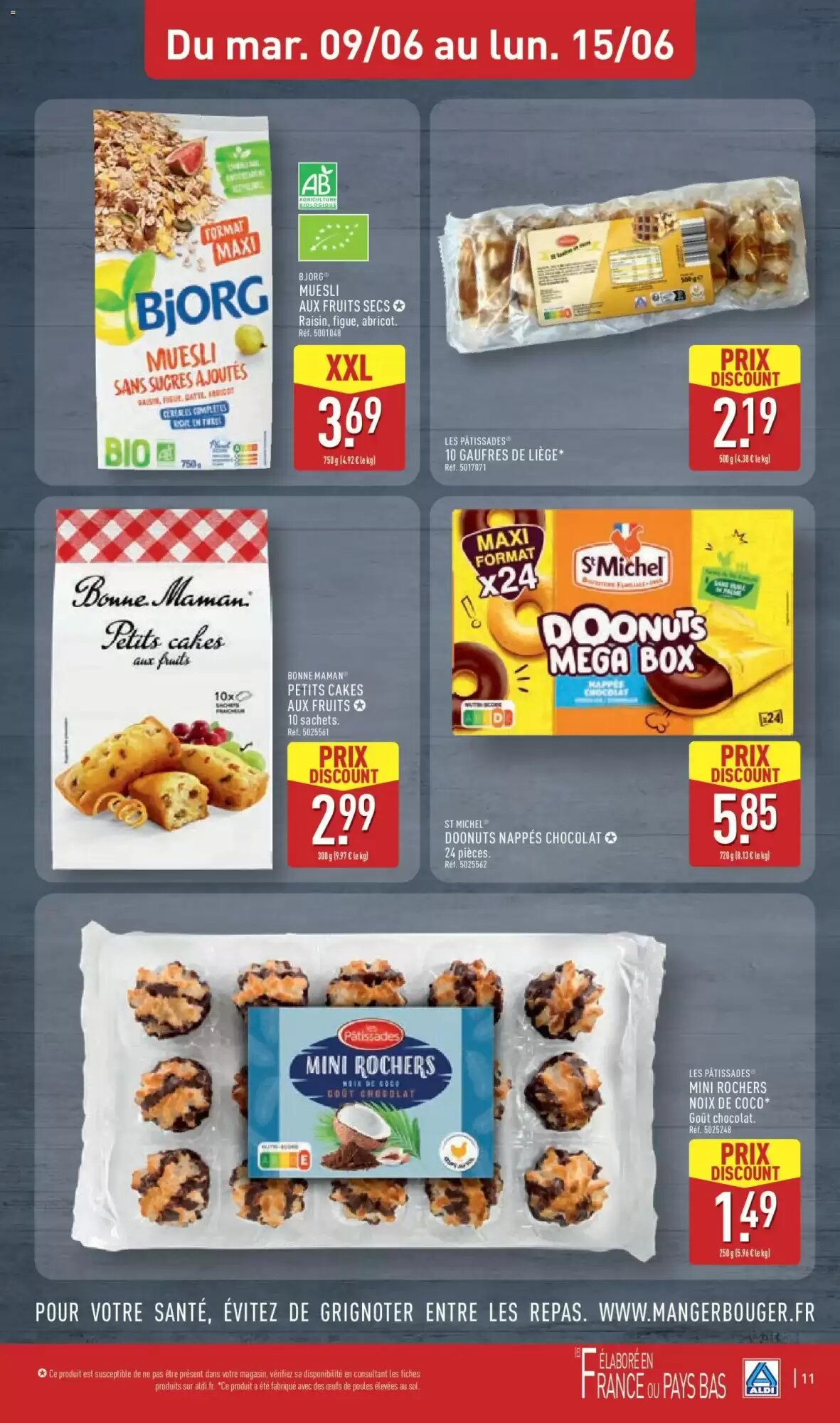 Prospectus promotionnel ALDI valable à partir du 09/06/2026 - Page 15.