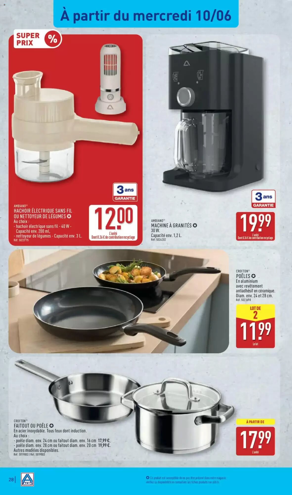 Prospectus promotionnel ALDI valable à partir du 09/06/2026 - Page 32.