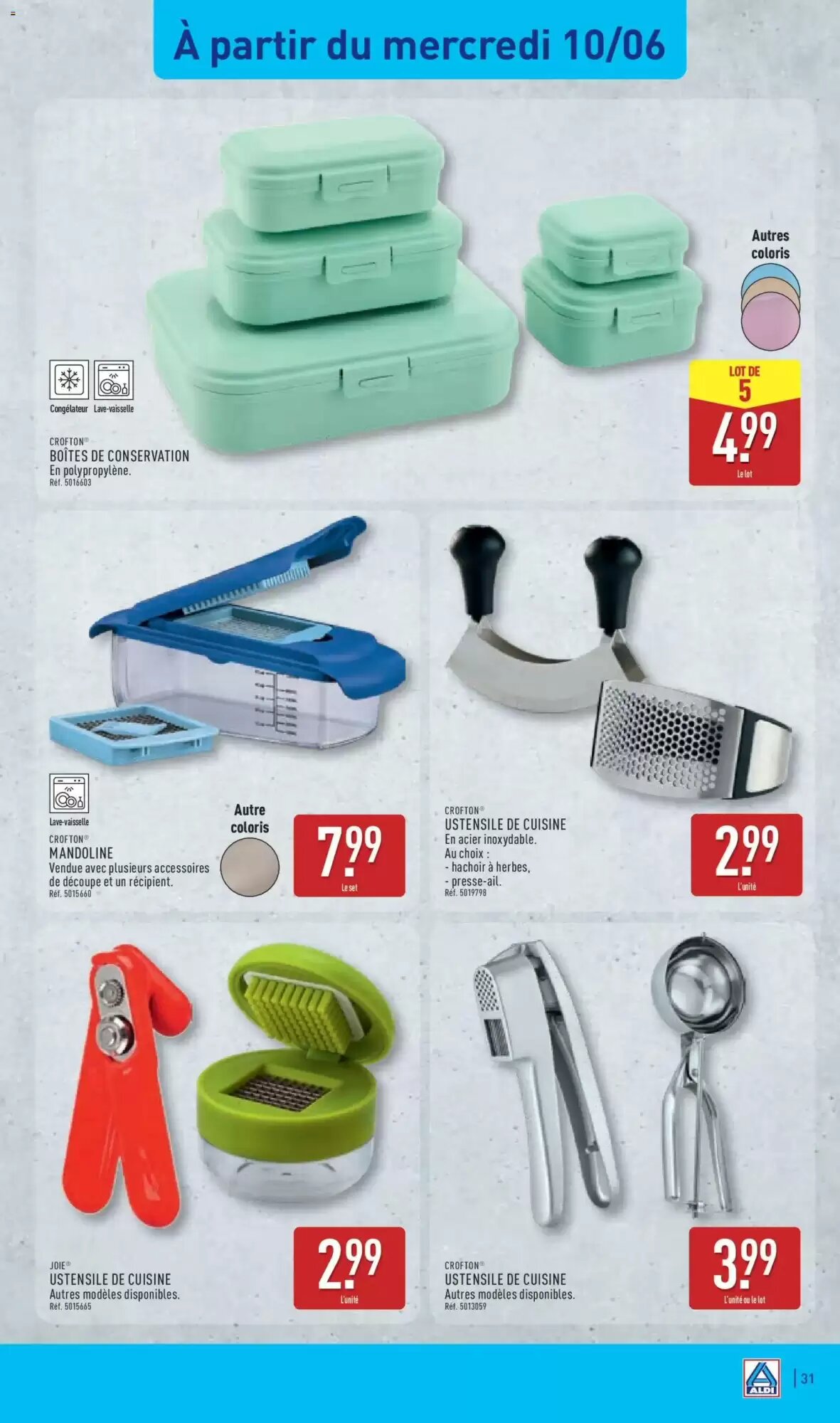 Prospectus promotionnel ALDI valable à partir du 09/06/2026 - Page 35.
