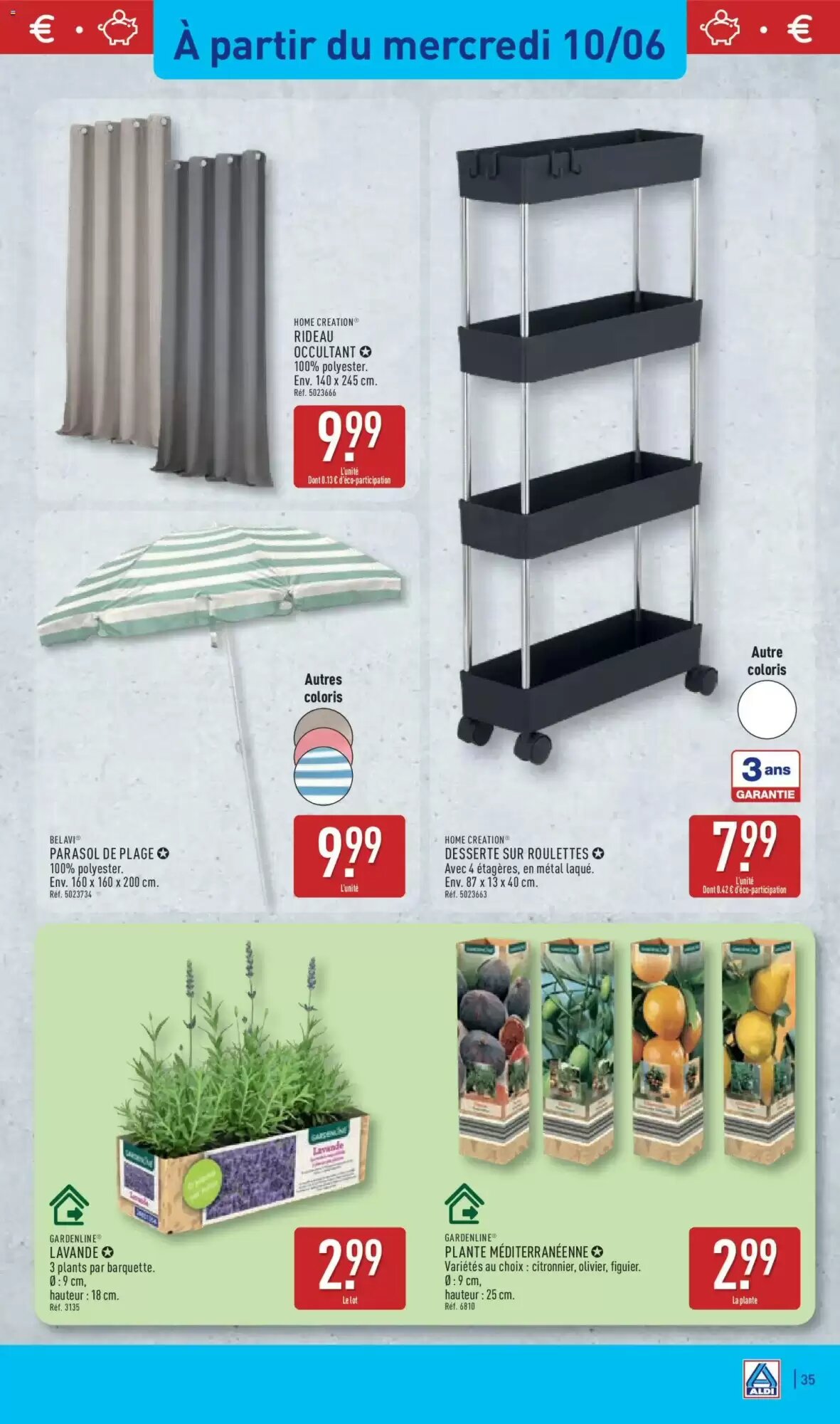 Prospectus promotionnel ALDI valable à partir du 09/06/2026 - Page 39.