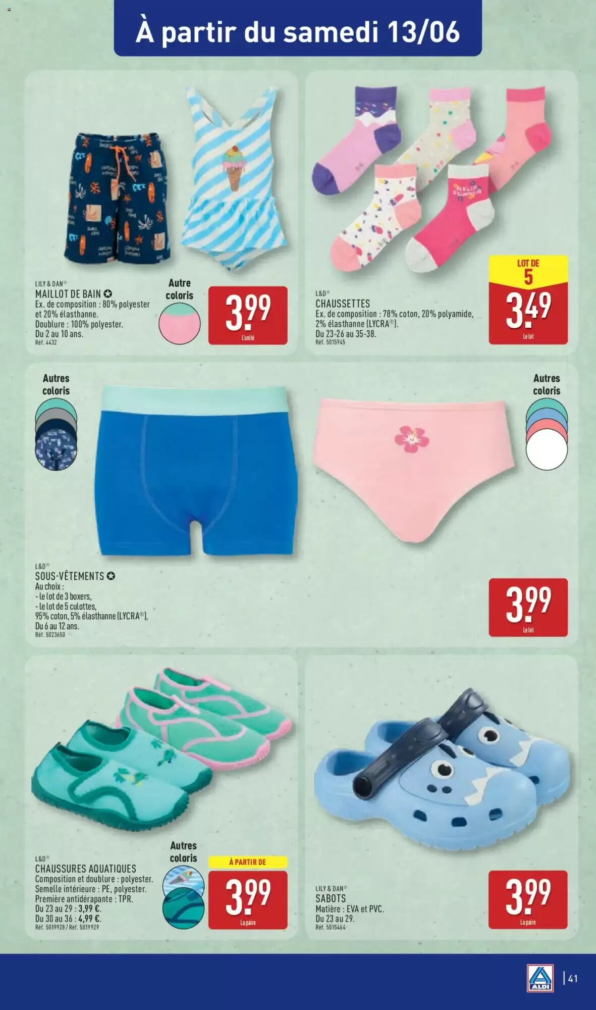 Prospectus promotionnel ALDI valable à partir du 09/06/2026 - Page 45.