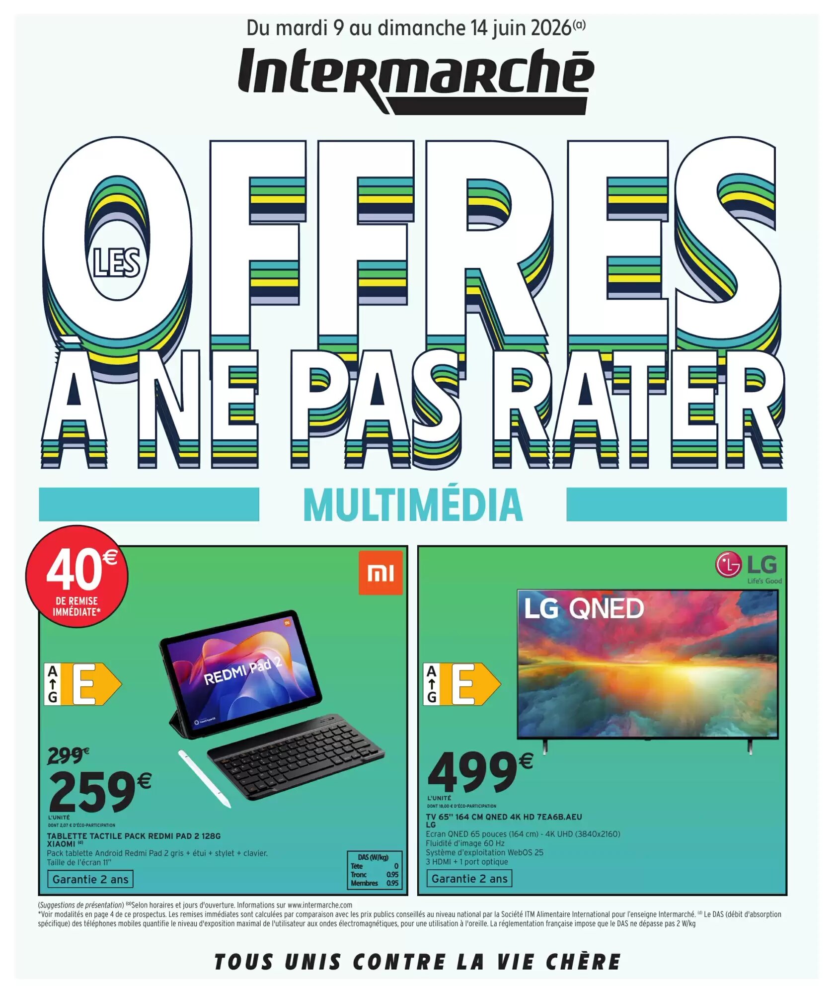 Prospectus promotionnel Intermarché Hyper valable à partir du 09/06/2026 - Page 1.