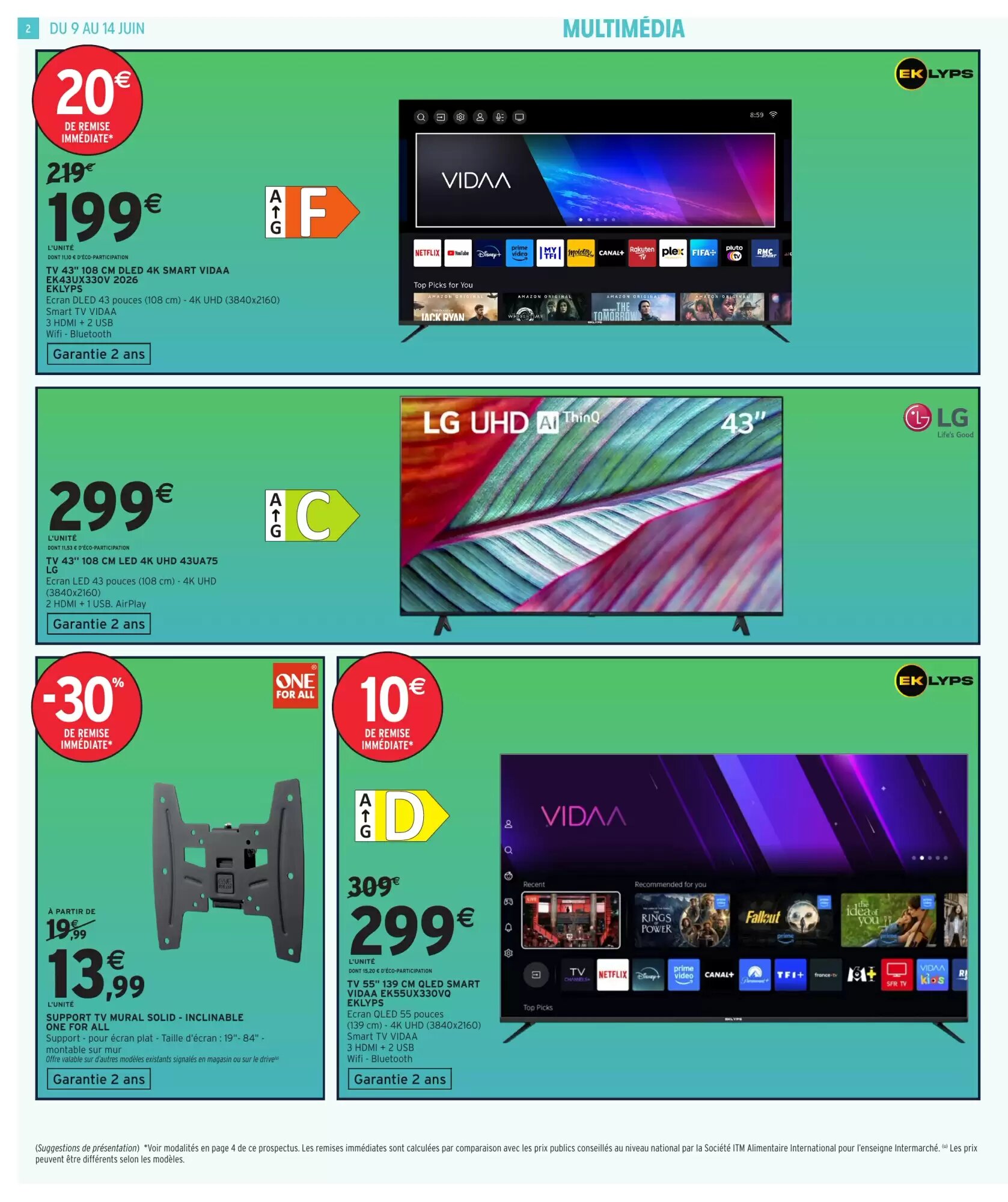 Prospectus promotionnel Intermarché Hyper valable à partir du 09/06/2026 - Page 2.