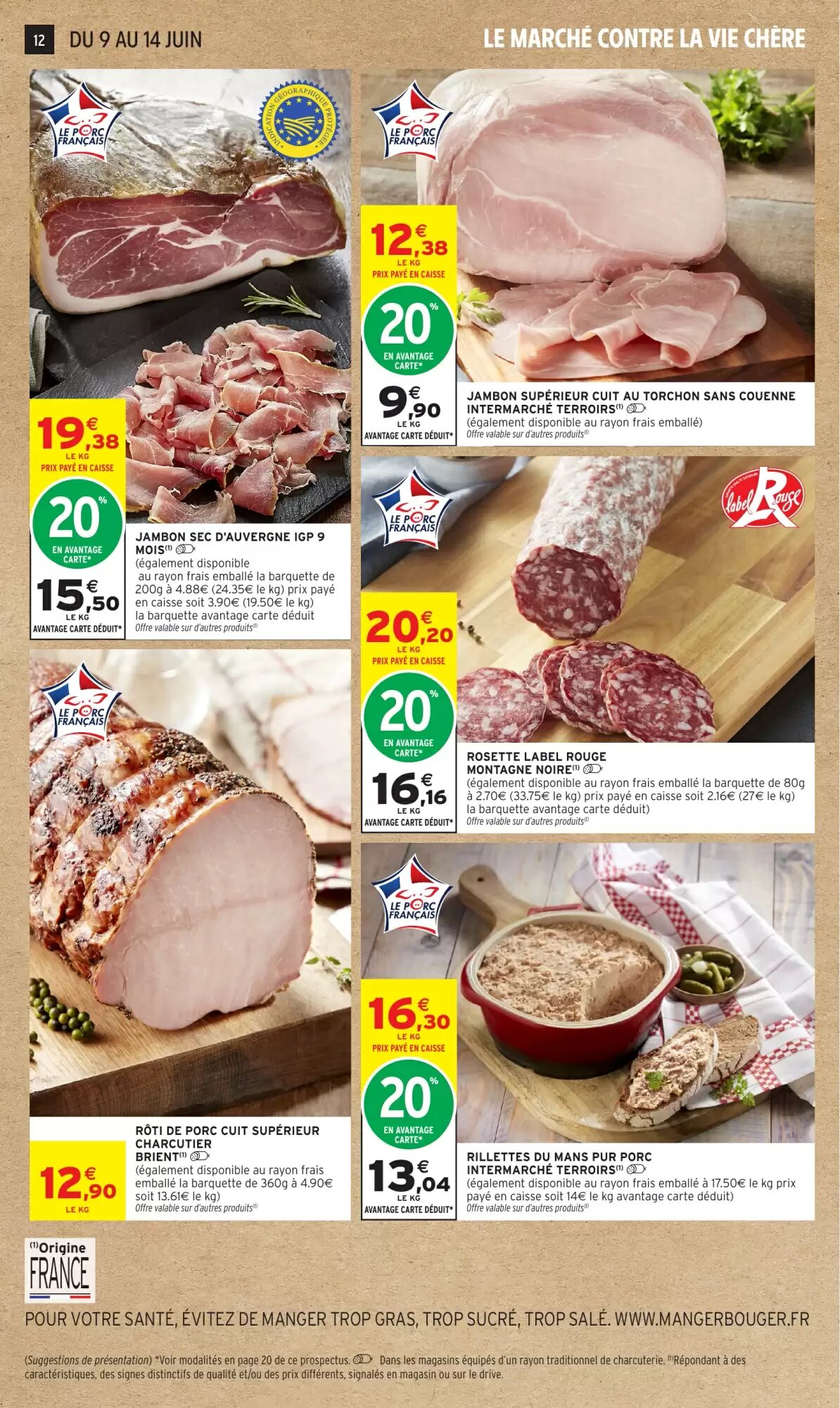 Prospectus promotionnel Intermarché Hyper valable à partir du 09/06/2026 - Page 12.