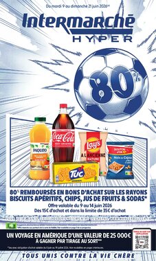 Prospectus promotionnel Intermarché Hyper valable à partir du 09/06/2026
