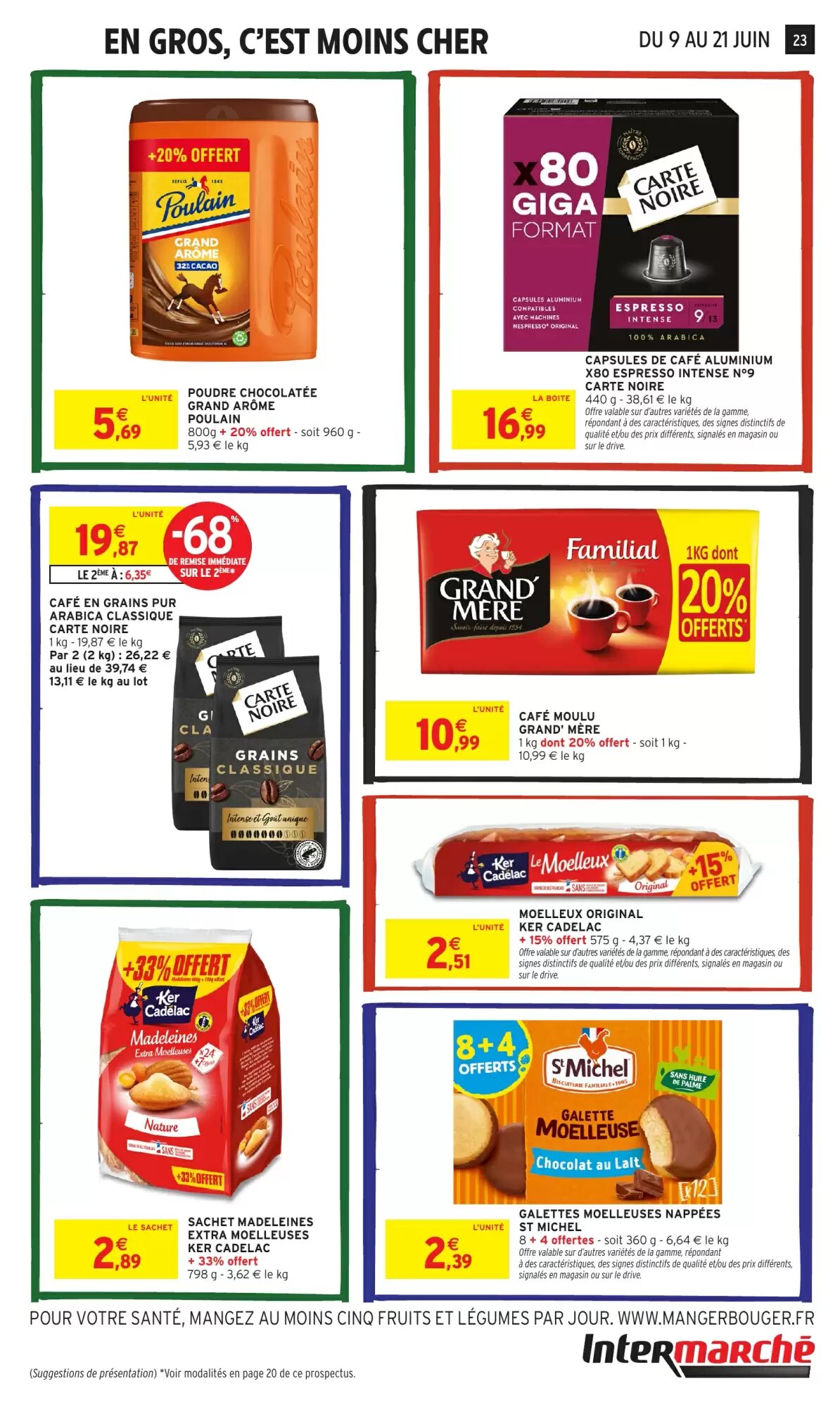 Prospectus promotionnel Intermarché Hyper valable à partir du 09/06/2026 - Page 23.
