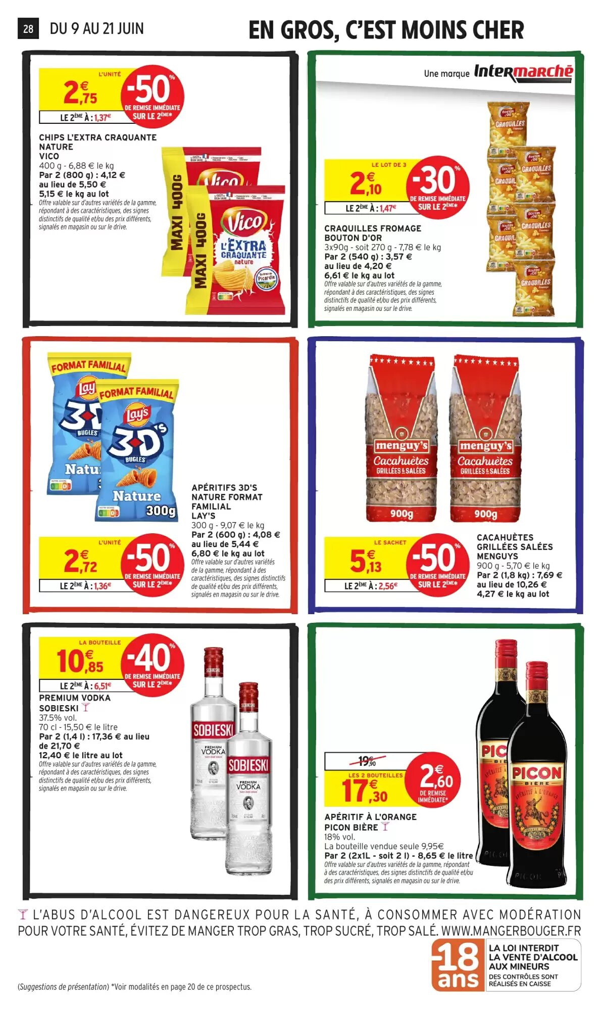 Prospectus promotionnel Intermarché Hyper valable à partir du 09/06/2026 - Page 28.