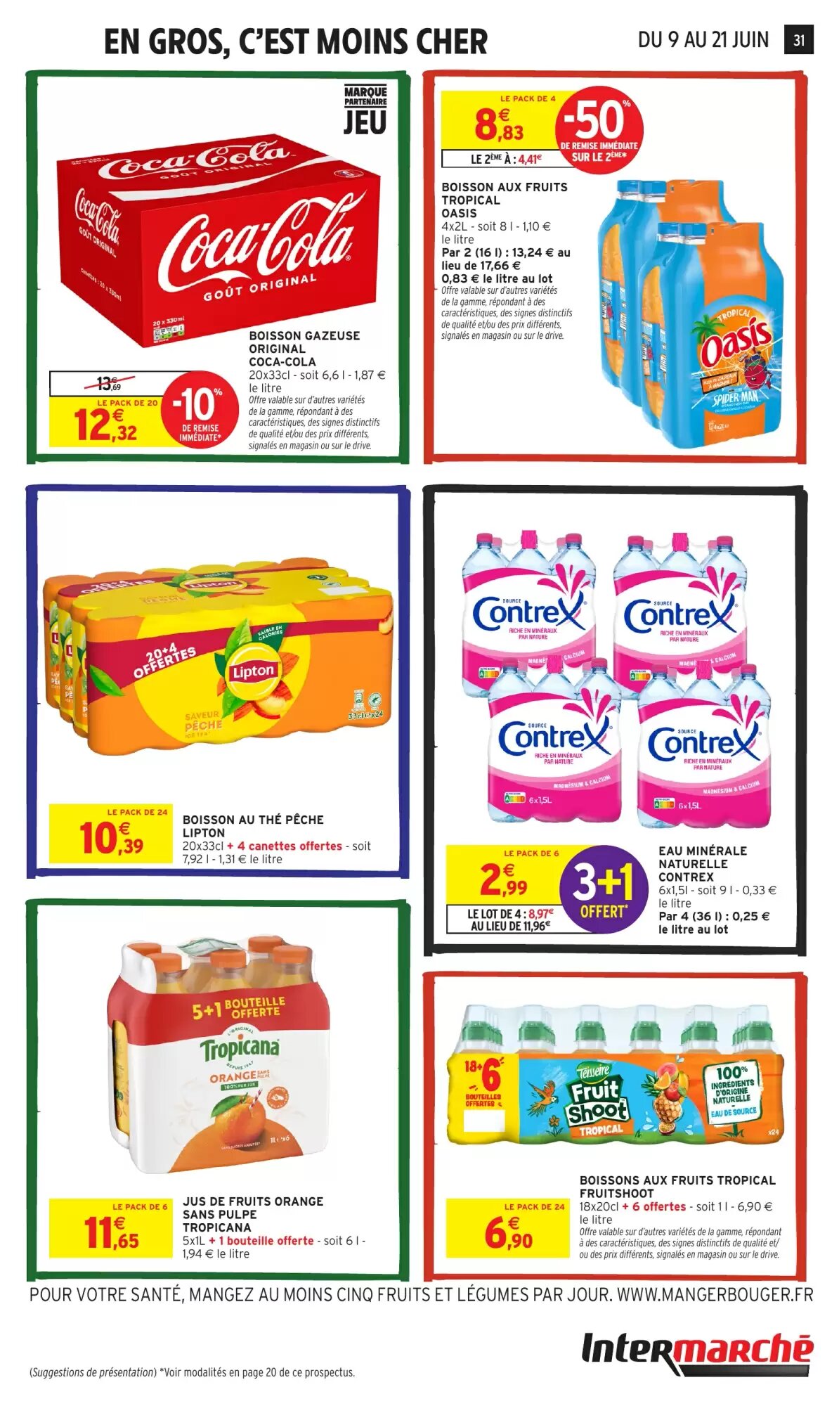 Prospectus promotionnel Intermarché Hyper valable à partir du 09/06/2026 - Page 31.