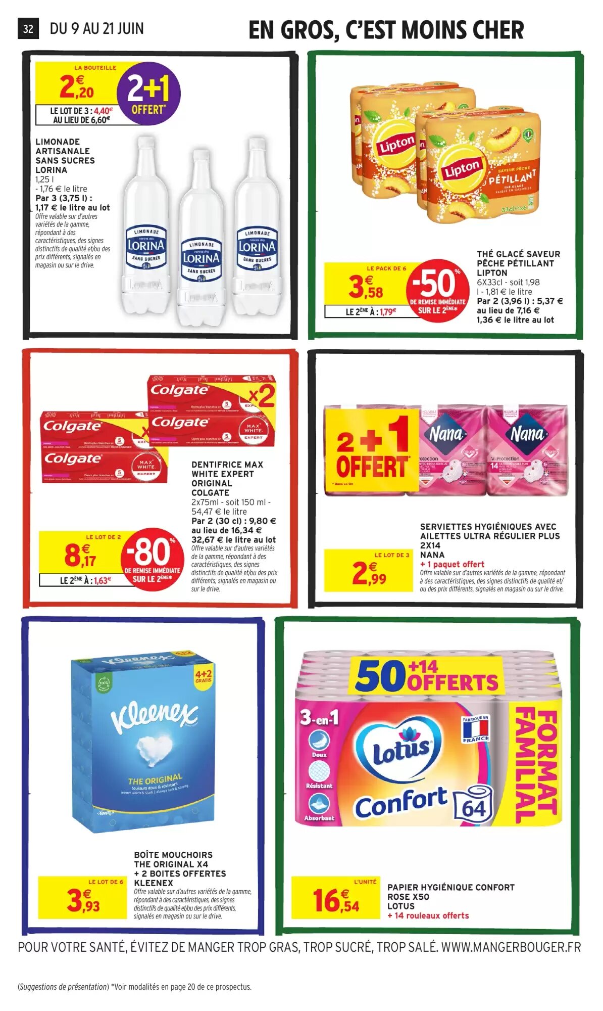 Prospectus promotionnel Intermarché Hyper valable à partir du 09/06/2026 - Page 32.