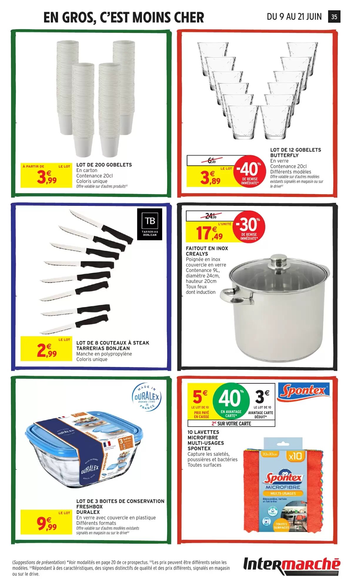 Prospectus promotionnel Intermarché Hyper valable à partir du 09/06/2026 - Page 35.