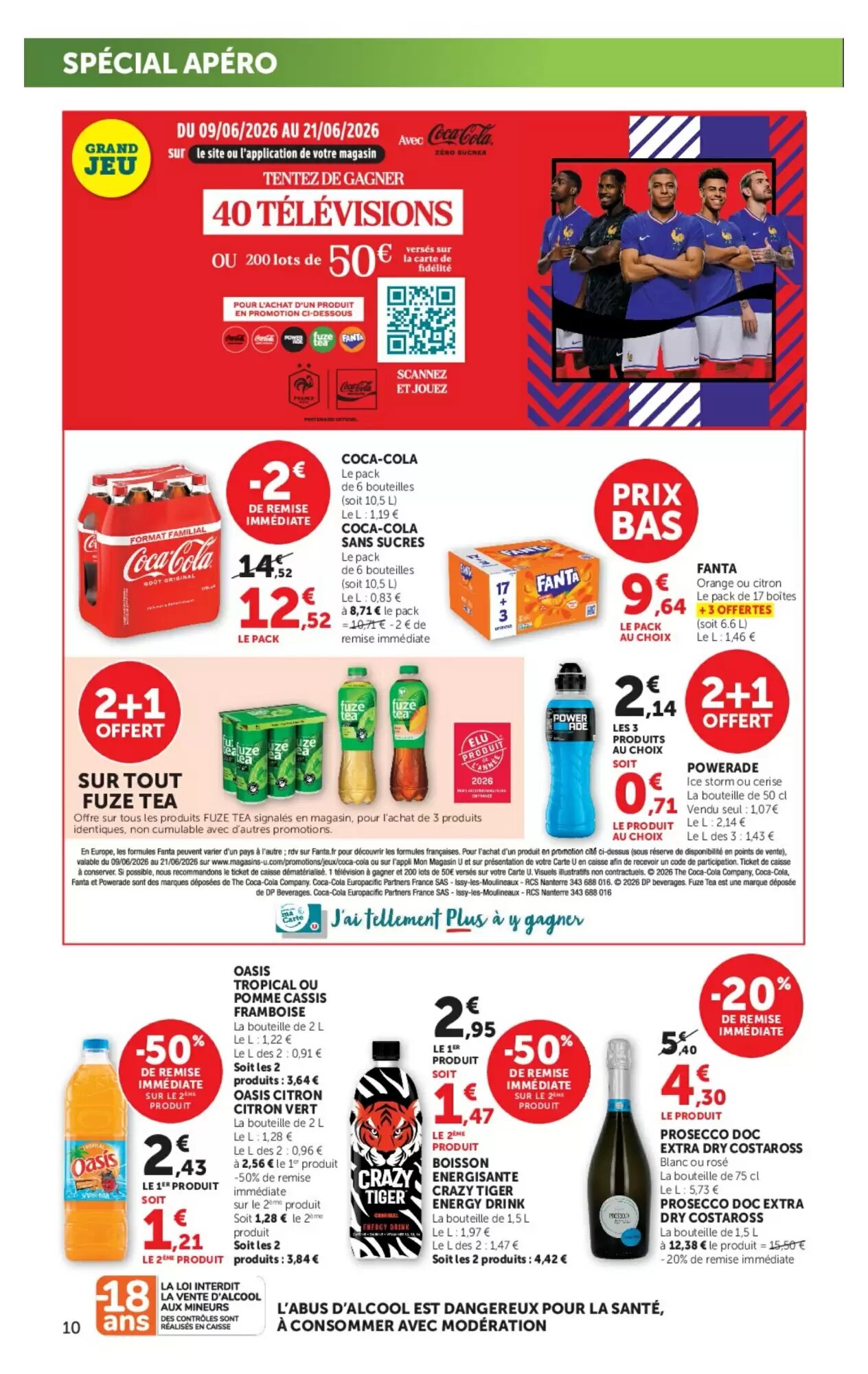 Prospectus promotionnel Hyper U valable à partir du 09/06/2026 - Page 10.