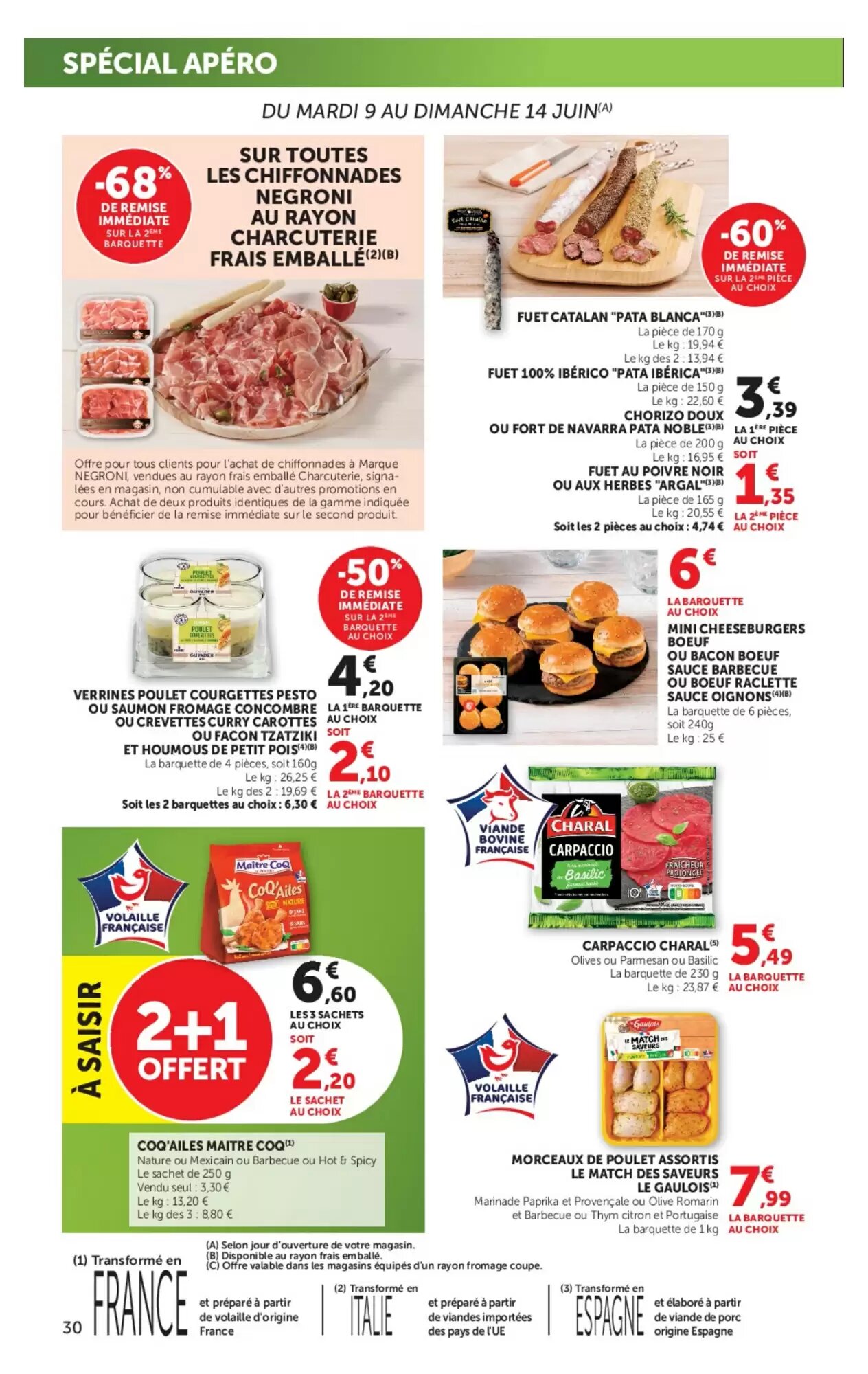 Prospectus promotionnel Hyper U valable à partir du 09/06/2026 - Page 30.