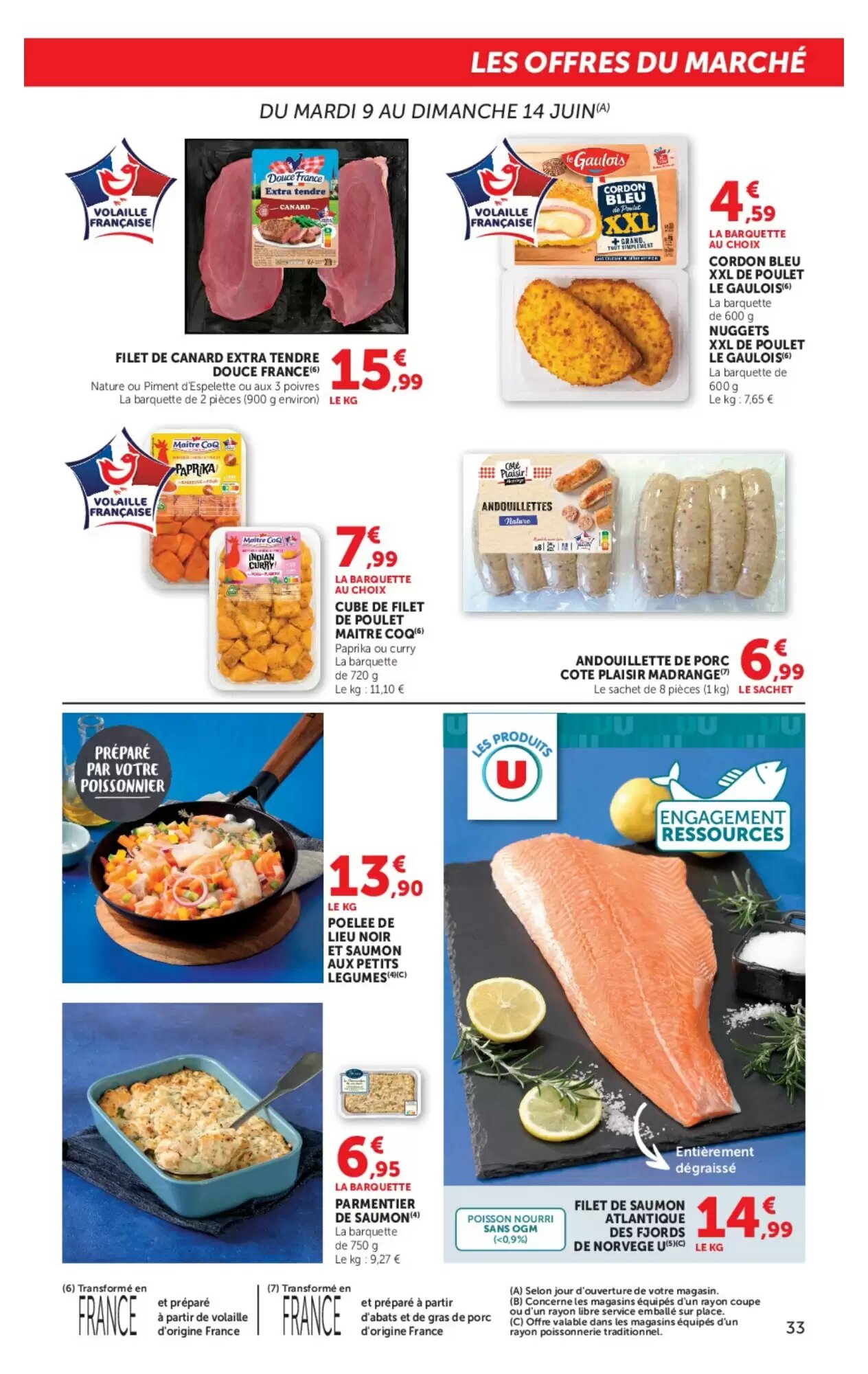Prospectus promotionnel Hyper U valable à partir du 09/06/2026 - Page 33.