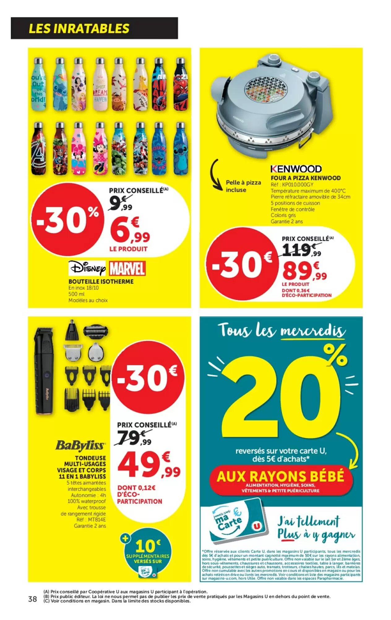 Prospectus promotionnel Hyper U valable à partir du 09/06/2026 - Page 38.