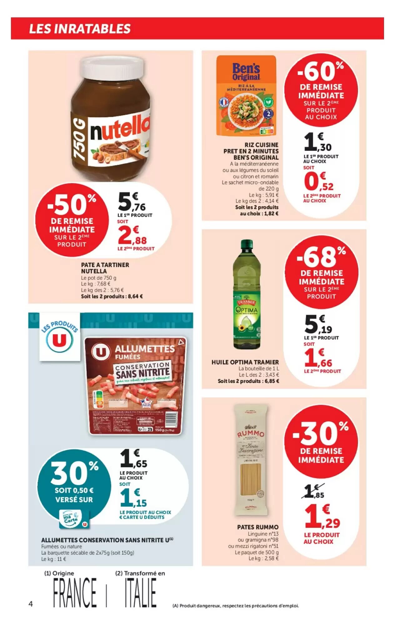 Prospectus promotionnel Hyper U valable à partir du 09/06/2026 - Page 4.
