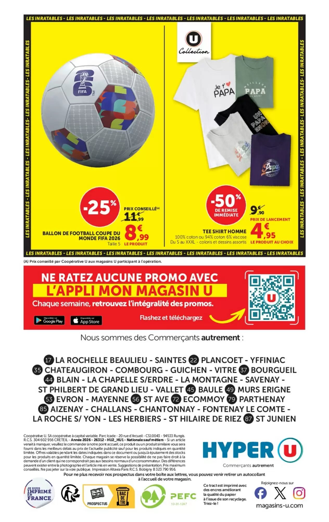 Prospectus promotionnel Hyper U valable à partir du 09/06/2026 - Page 40.