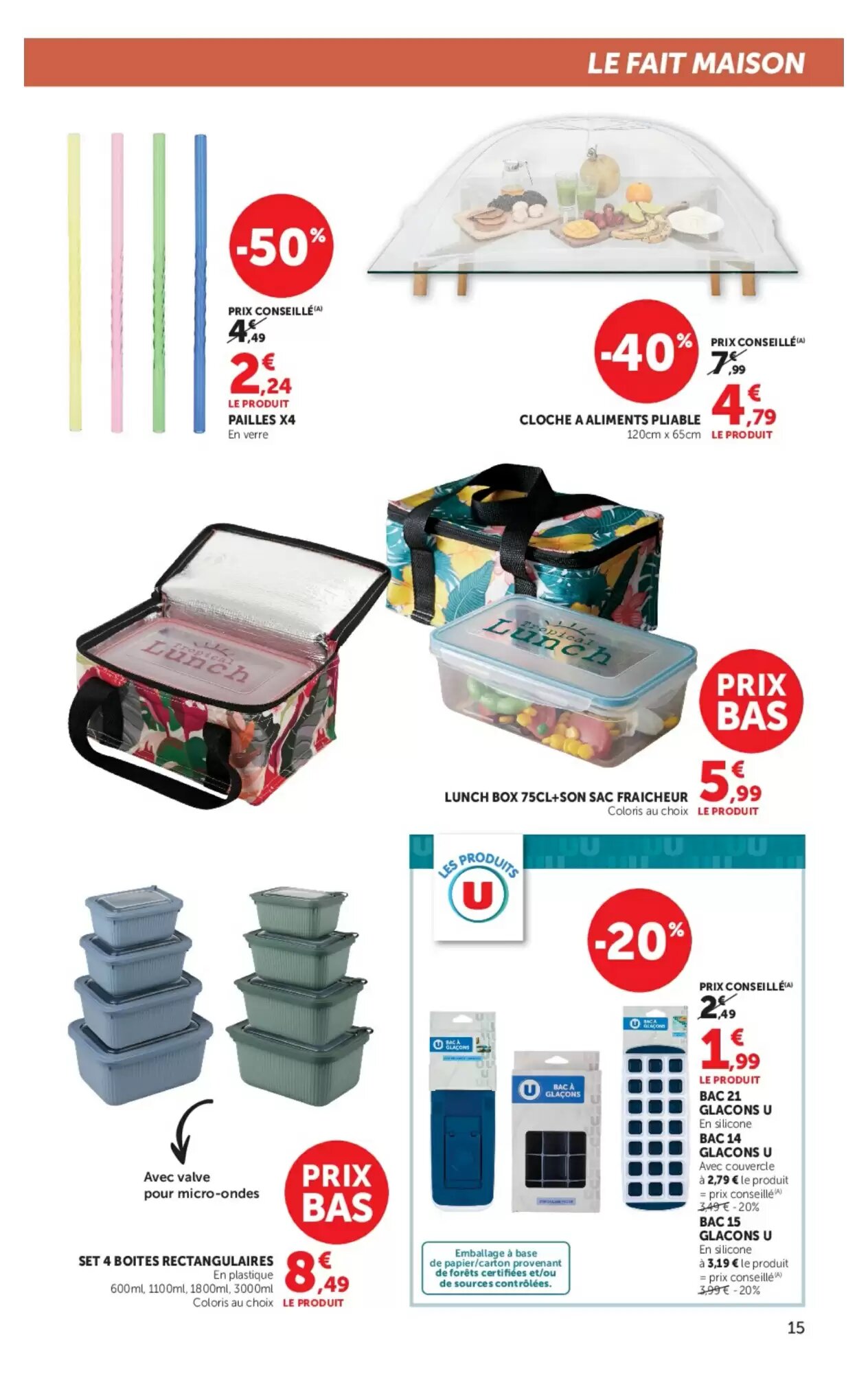 Prospectus promotionnel Hyper U valable à partir du 09/06/2026 - Page 15.