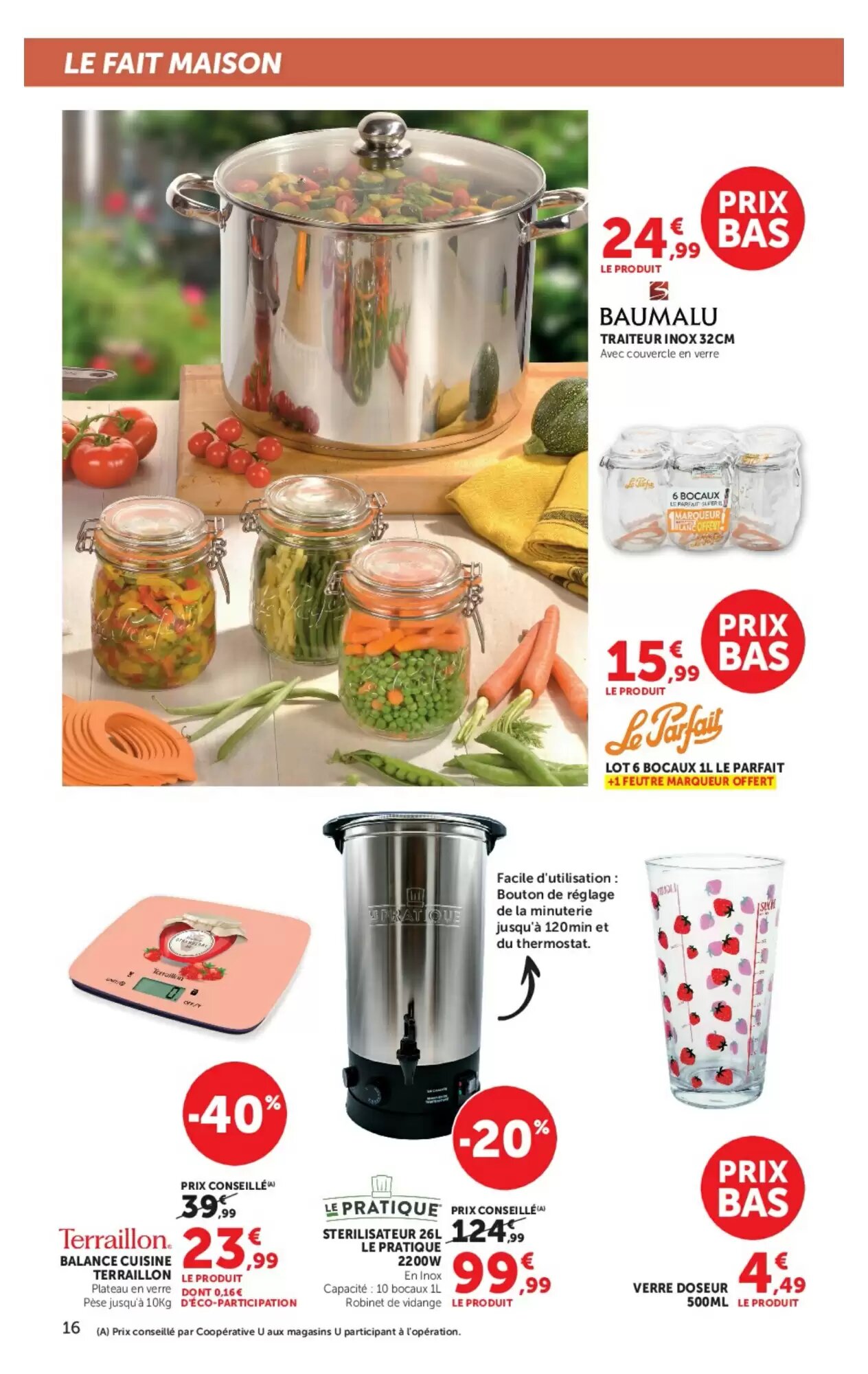 Prospectus promotionnel Hyper U valable à partir du 09/06/2026 - Page 16.