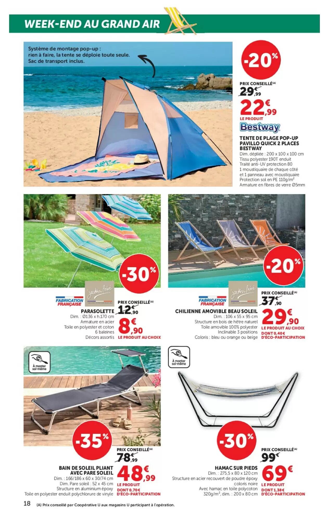 Prospectus promotionnel Hyper U valable à partir du 09/06/2026 - Page 18.
