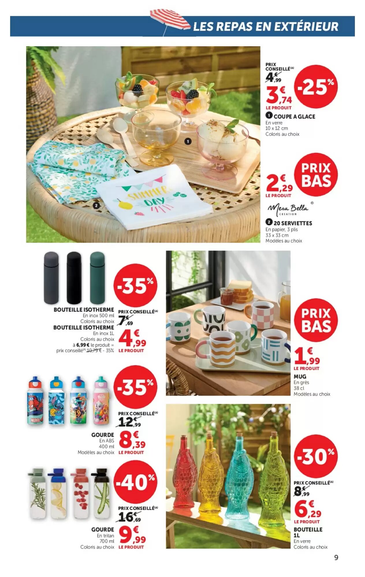 Prospectus promotionnel Hyper U valable à partir du 09/06/2026 - Page 9.