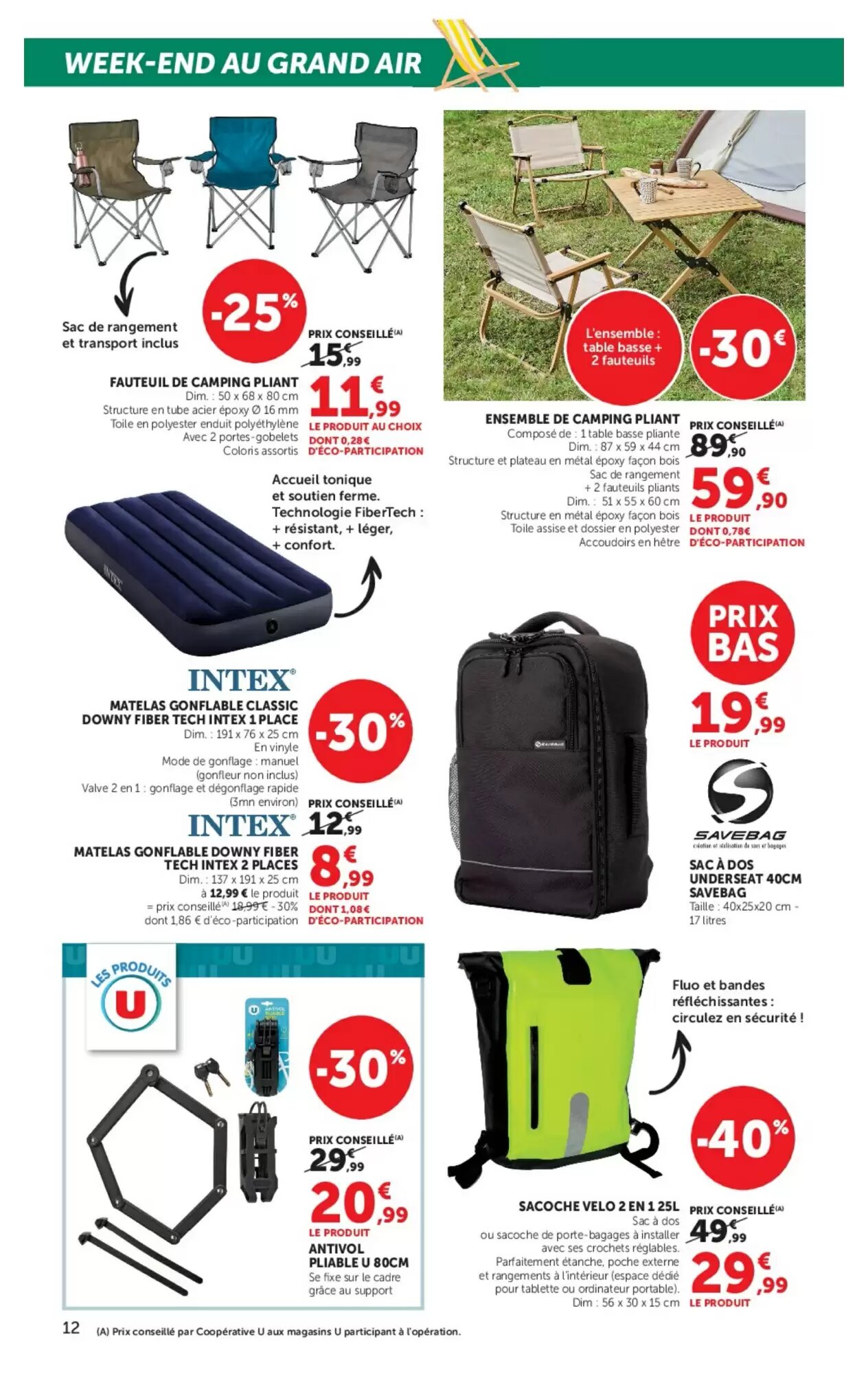 Prospectus promotionnel Super U valable à partir du 09/06/2026 - Page 12.