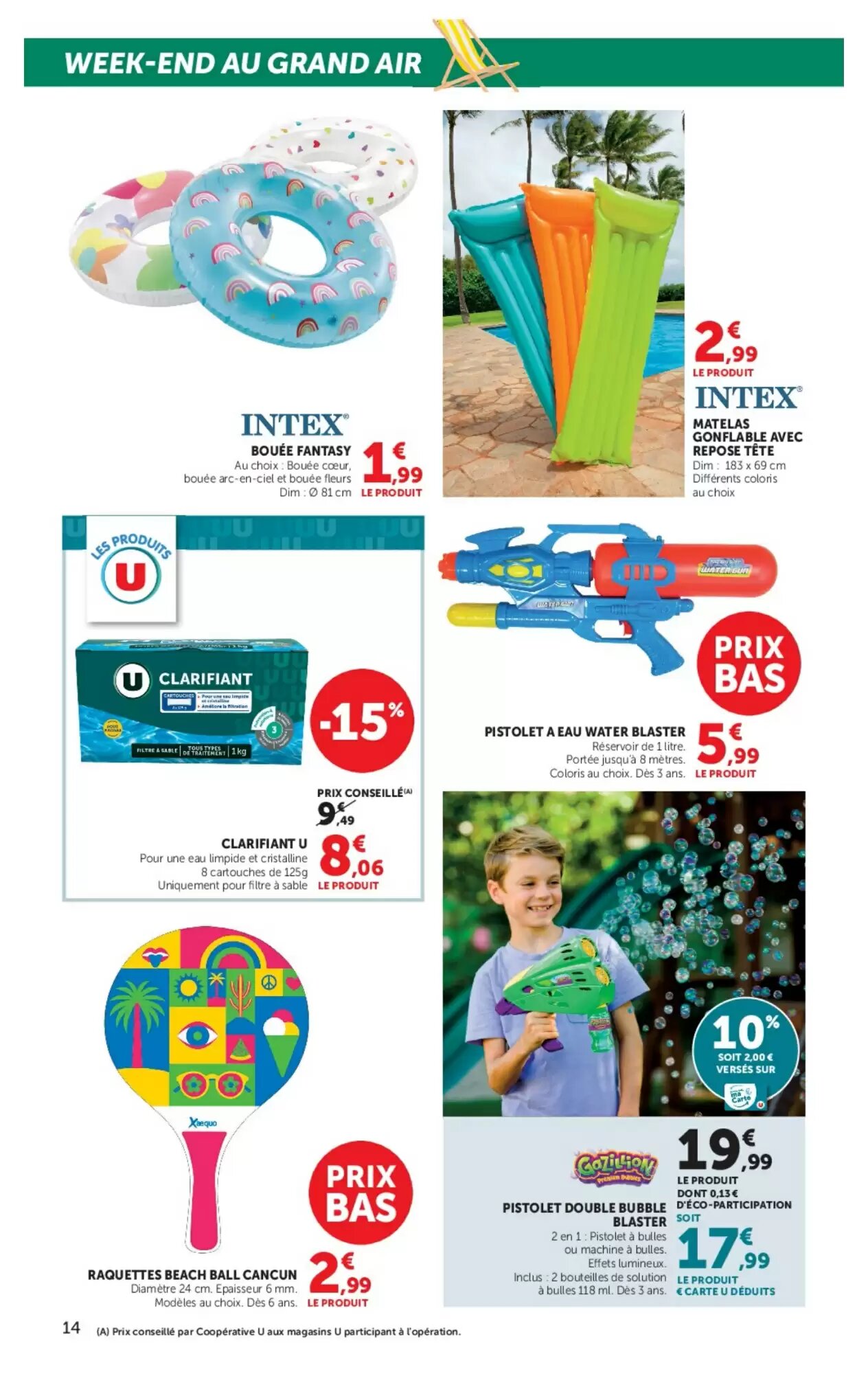 Prospectus promotionnel Super U valable à partir du 09/06/2026 - Page 14.