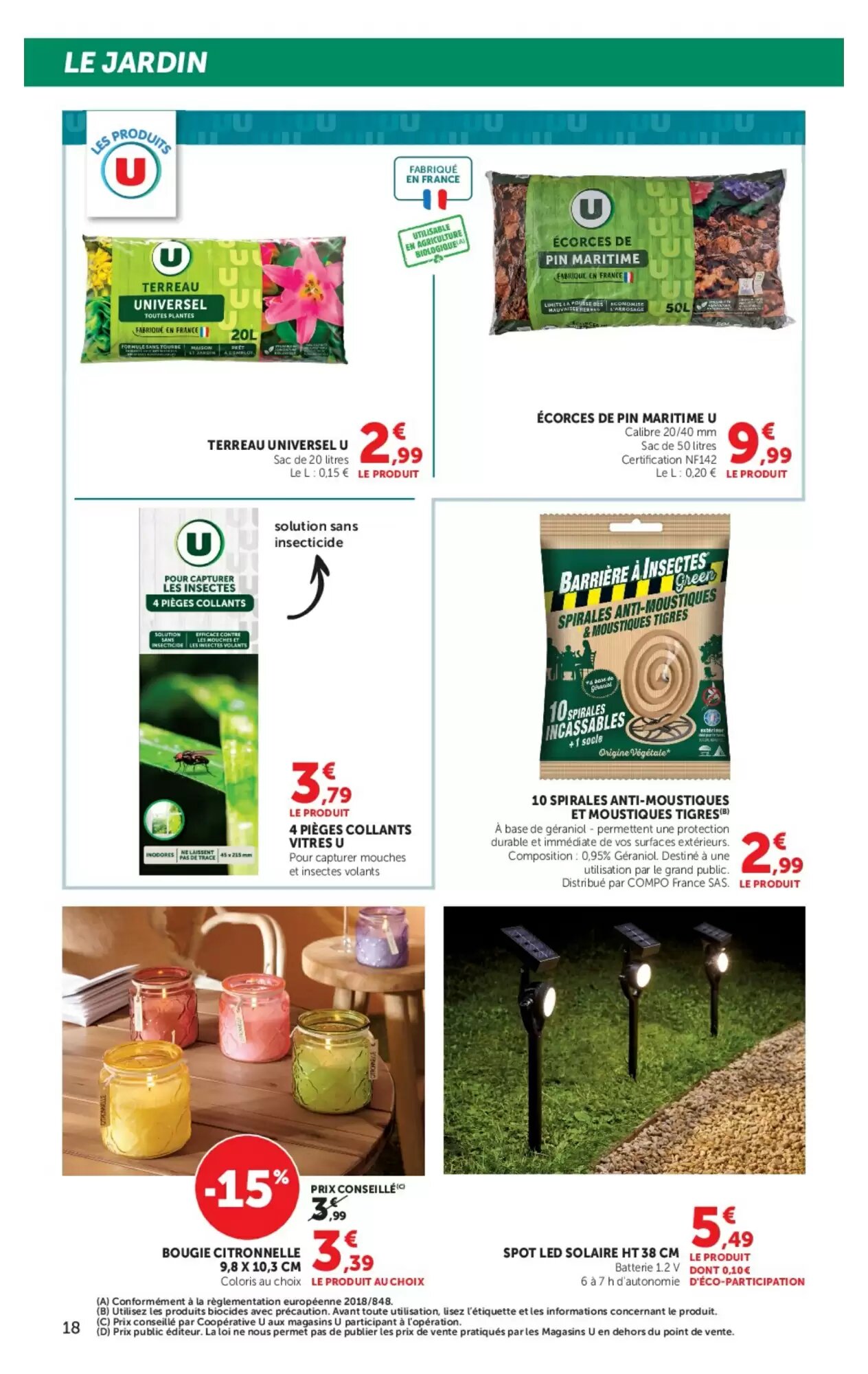 Prospectus promotionnel Super U valable à partir du 09/06/2026 - Page 18.