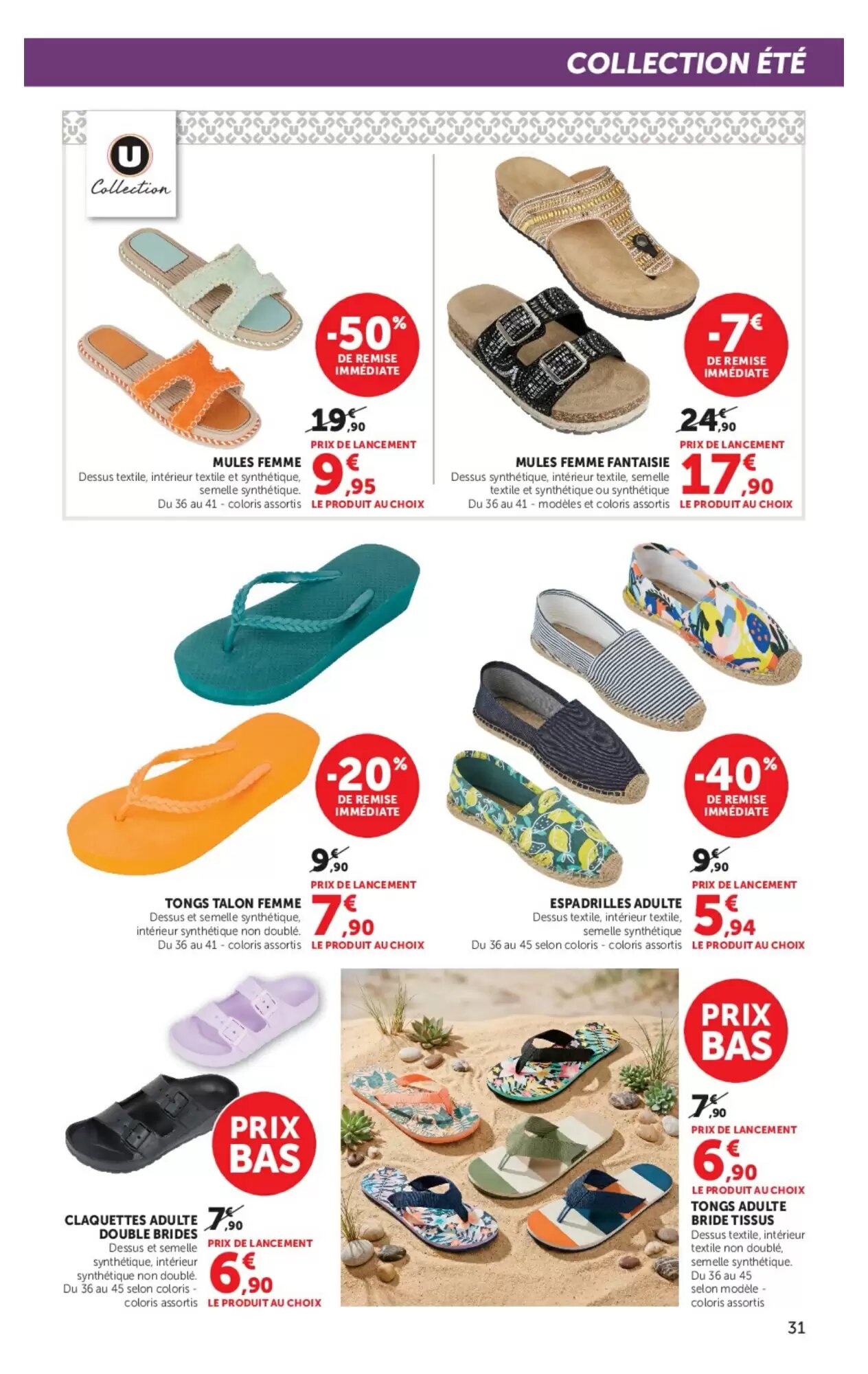 Prospectus promotionnel Super U valable à partir du 09/06/2026 - Page 31.