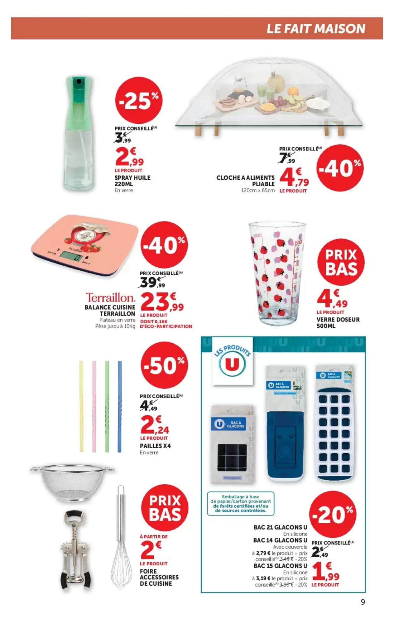 Prospectus promotionnel Super U valable à partir du 09/06/2026 - Page 9.