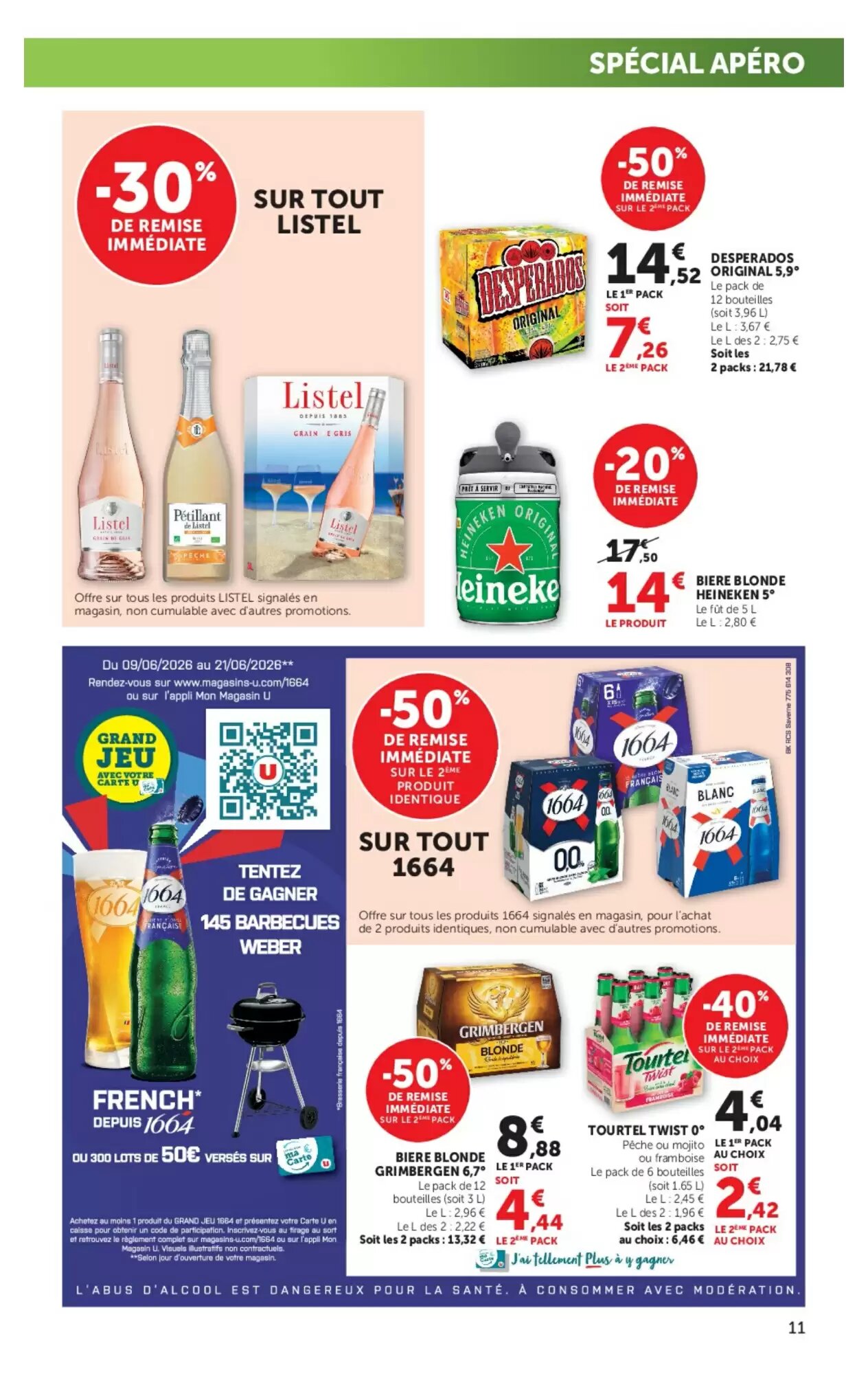 Prospectus promotionnel Super U valable à partir du 09/06/2026 - Page 11.