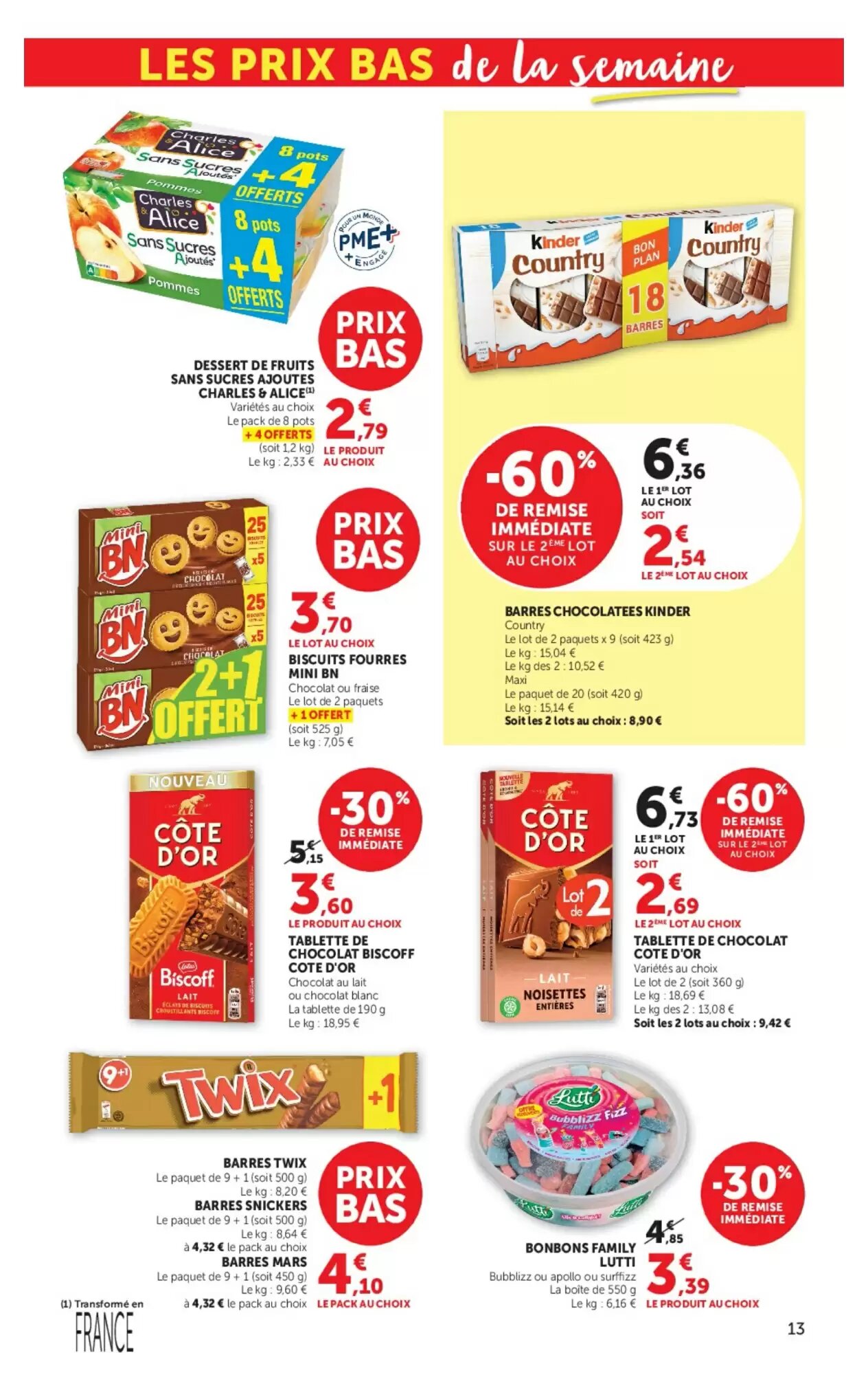 Prospectus promotionnel Super U valable à partir du 09/06/2026 - Page 13.