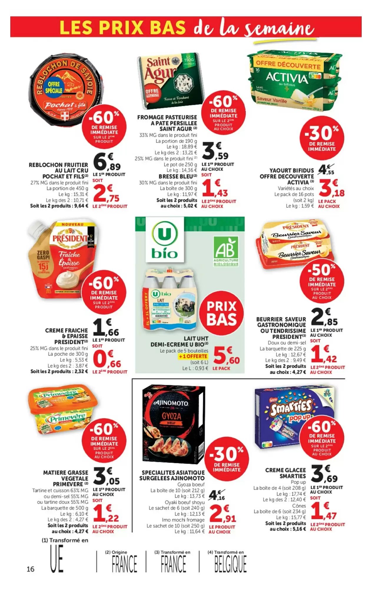 Prospectus promotionnel Super U valable à partir du 09/06/2026 - Page 16.