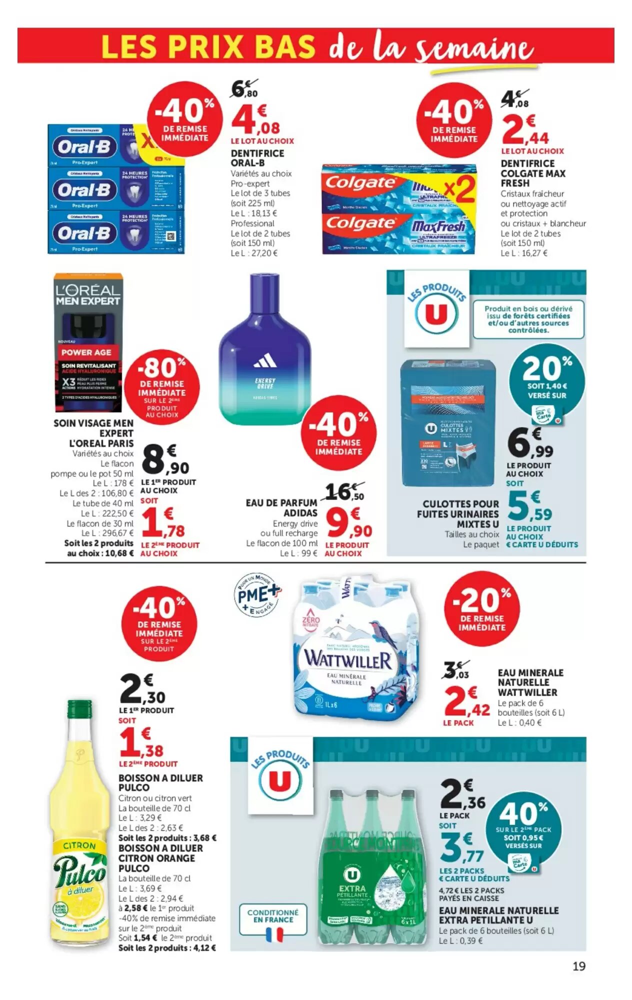 Prospectus promotionnel Super U valable à partir du 09/06/2026 - Page 19.