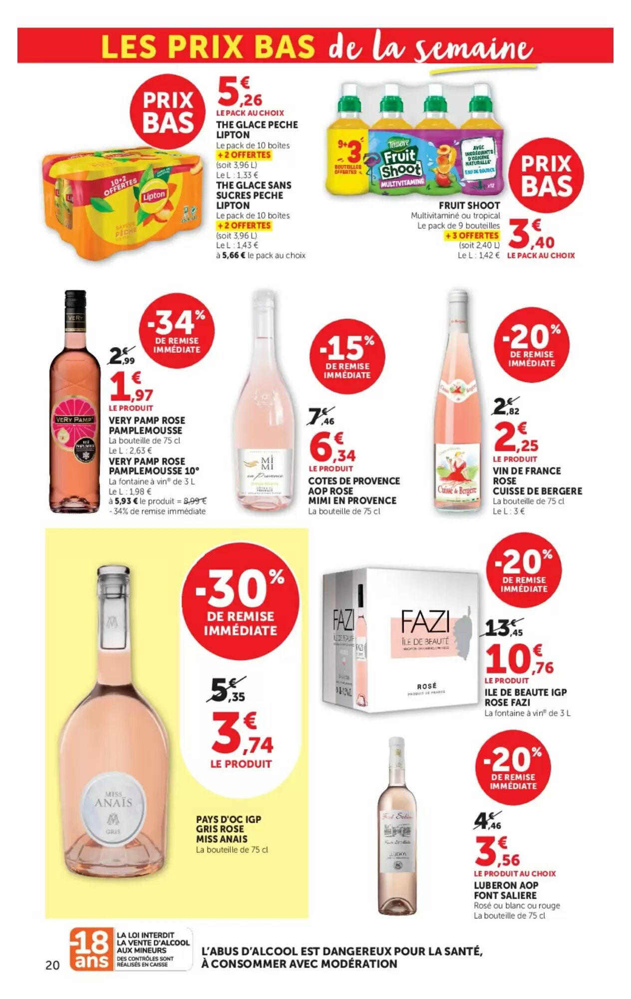 Prospectus promotionnel Super U valable à partir du 09/06/2026 - Page 20.