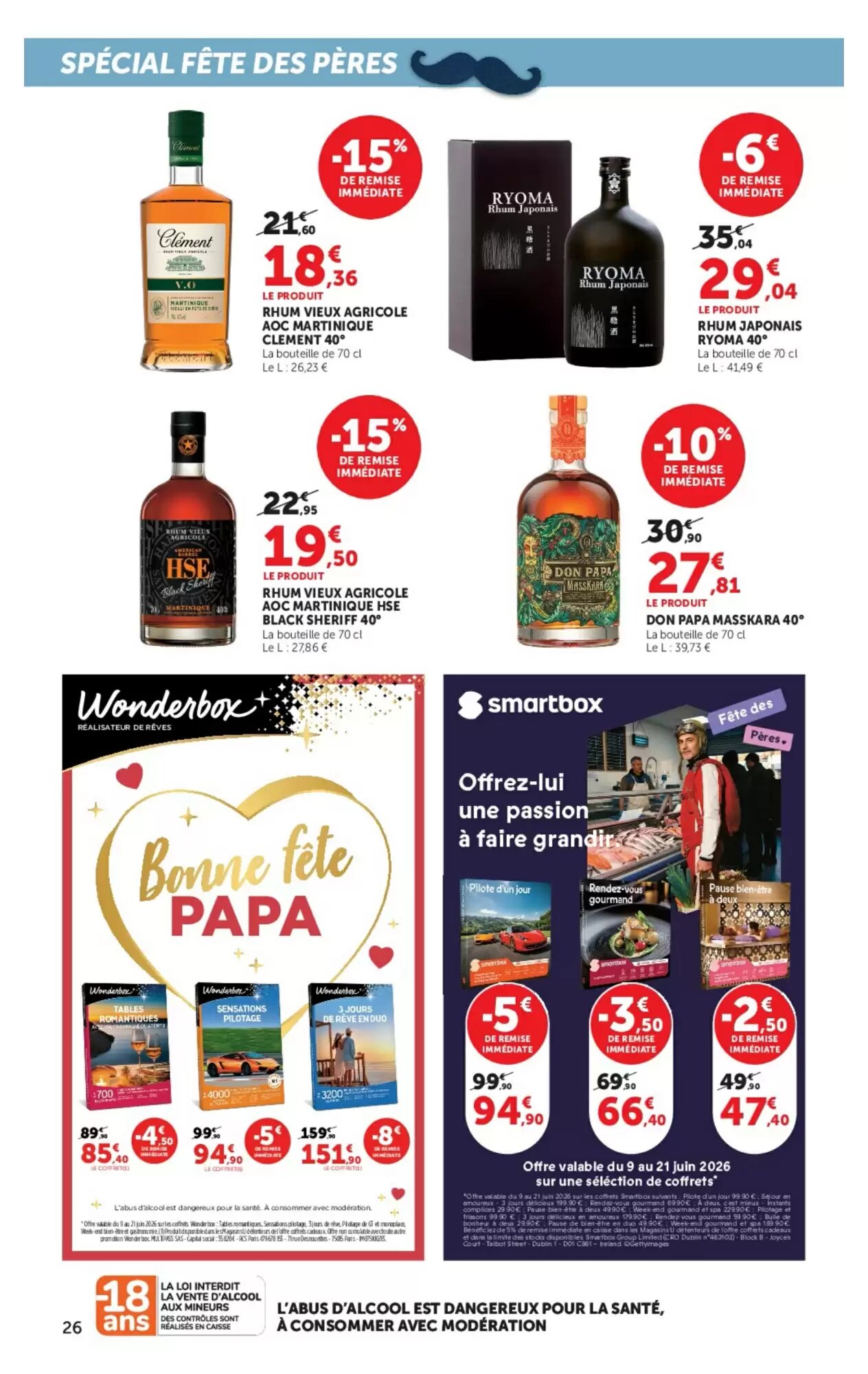 Prospectus promotionnel Super U valable à partir du 09/06/2026 - Page 26.