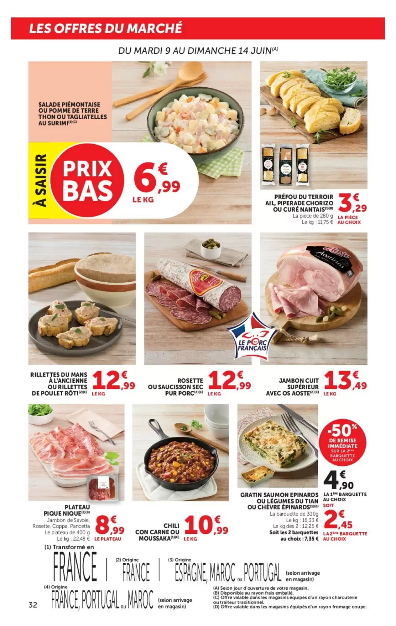 Prospectus promotionnel Super U valable à partir du 09/06/2026 - Page 32.