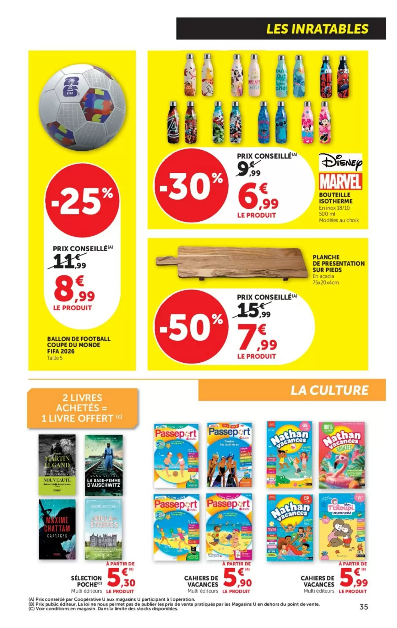 Prospectus promotionnel Super U valable à partir du 09/06/2026 - Page 35.
