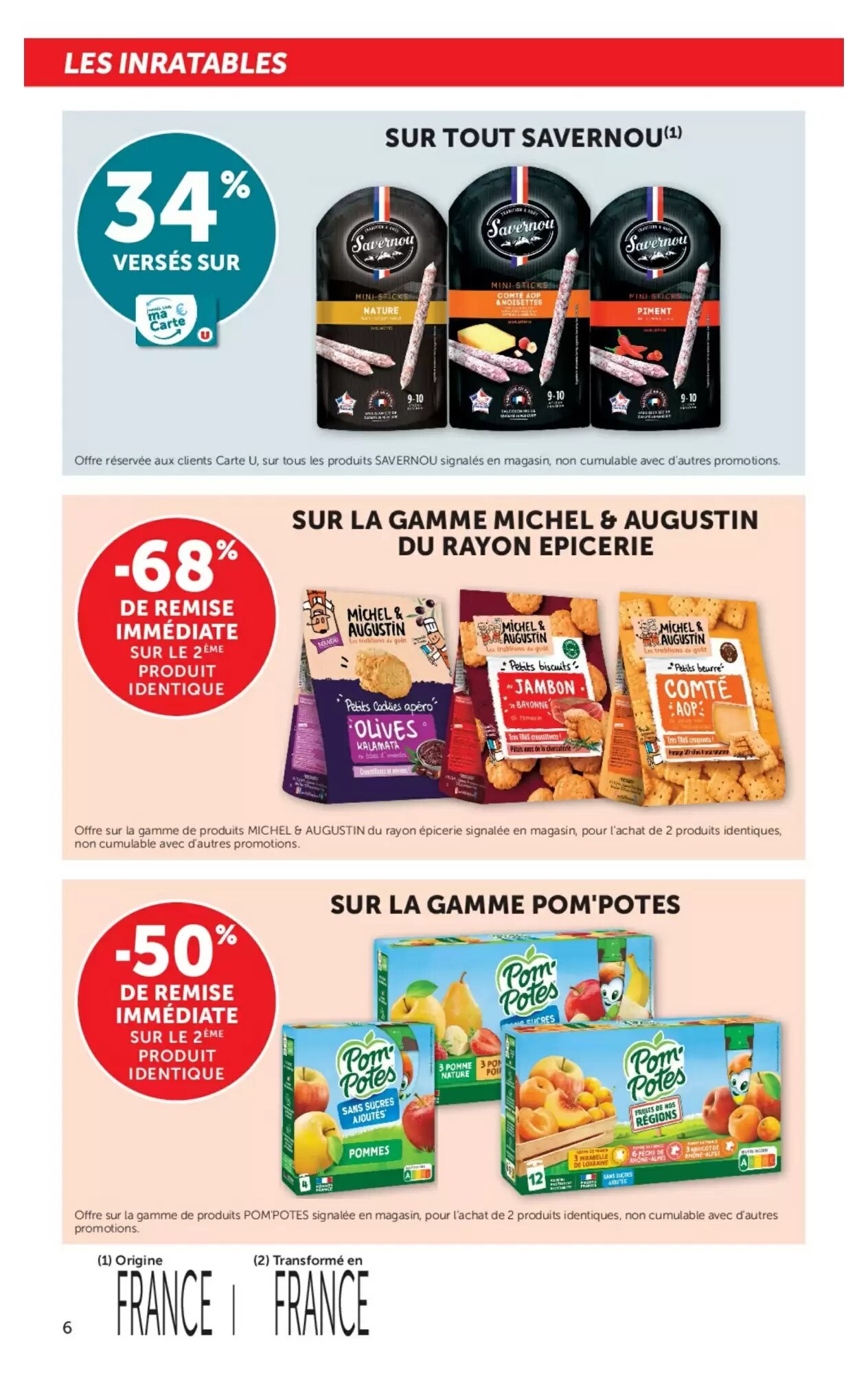 Prospectus promotionnel Super U valable à partir du 09/06/2026 - Page 6.