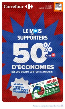 Prospectus promotionnel Carrefour valable à partir du 09/06/2026