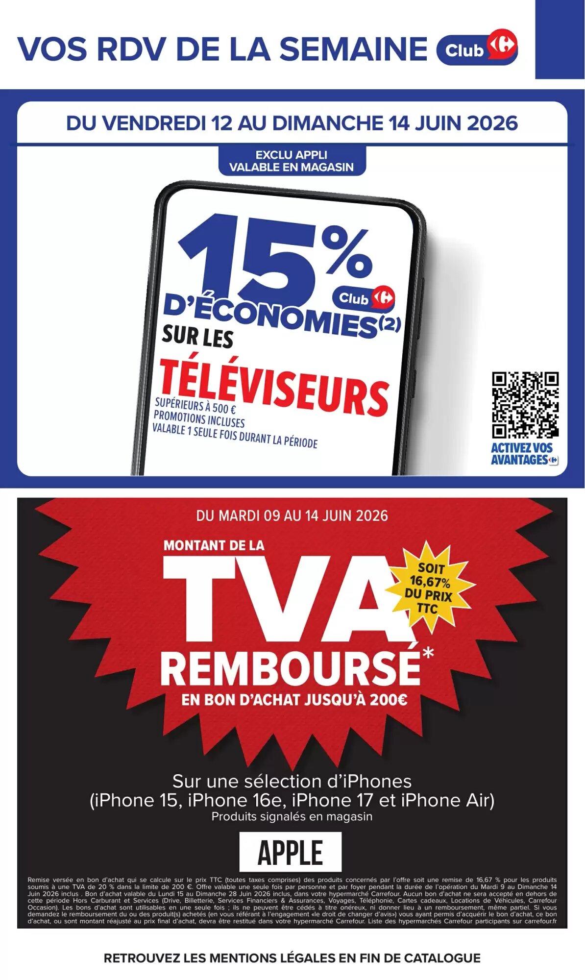 Prospectus promotionnel Carrefour valable à partir du 09/06/2026 - Page 4.