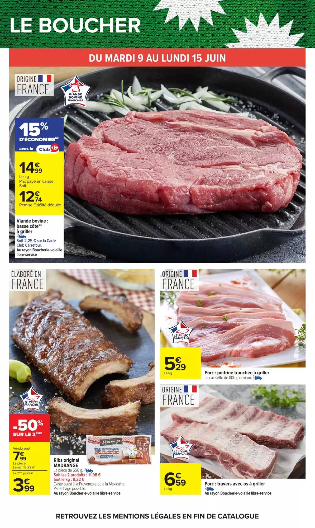 Prospectus promotionnel Carrefour valable à partir du 09/06/2026 - Page 40.